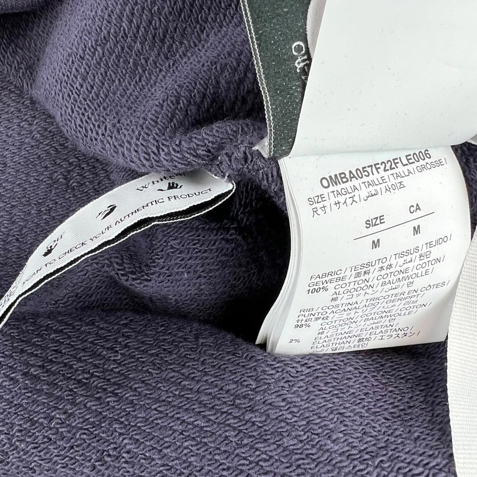 Off-White Off-White Brushed Arrows Purple Sweatshirt Size US M / EU 48-50 / 2 - 4 Thumbnail