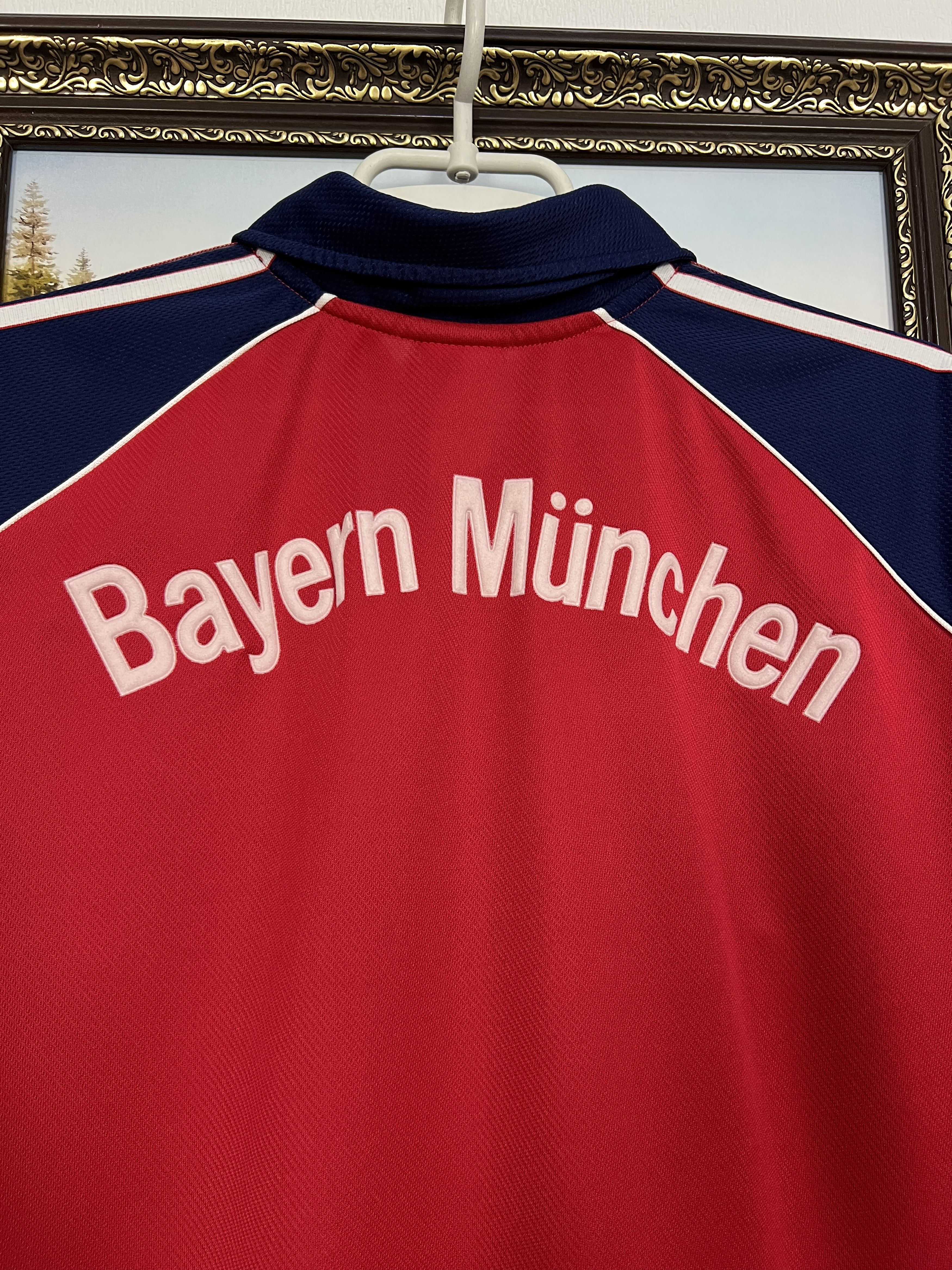 Adidas Bayern Munich football shirt Soccer Adidas Jersey Trikot Size US XL / EU 56 / 4 - 12 Thumbnail