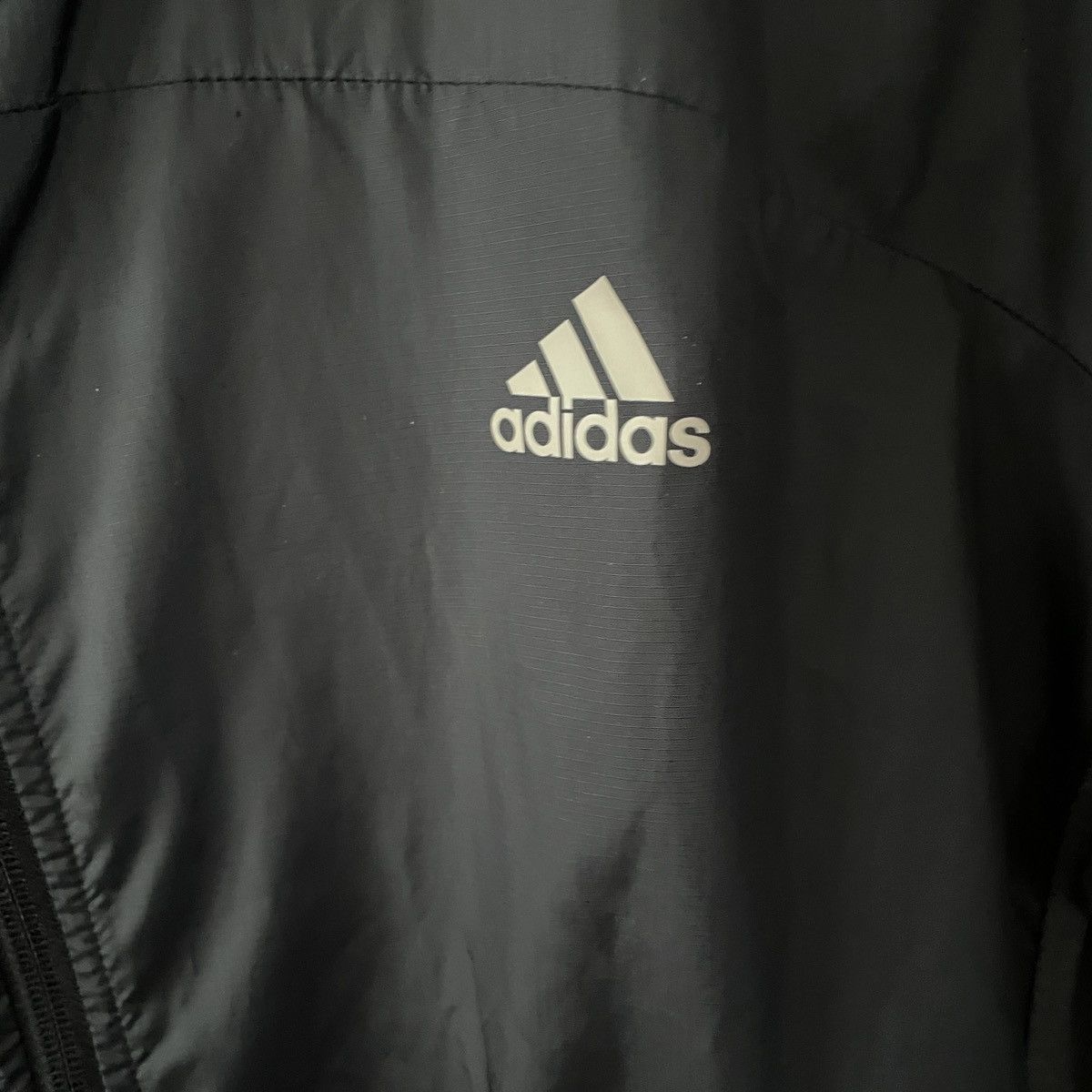 Adidas Adidas Black and Grey Windbreaker Men’s Size XL Size US XL / EU 56 / 4 - 3 Thumbnail