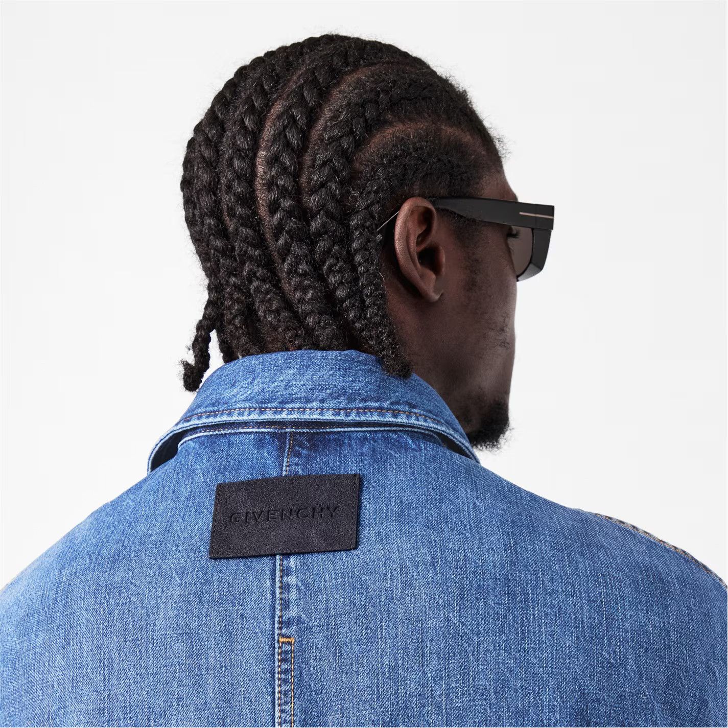 Givenchy o1g2r1mq0426 Tailored Overshirt in Blue Size US L / EU 52-54 / 3 - 5 Thumbnail