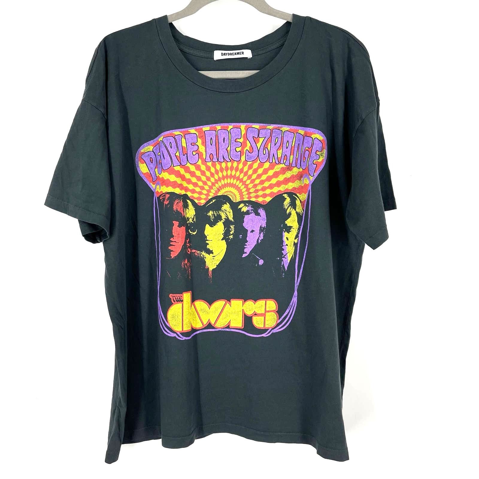 Daydreamer Daydreamer The Doors When You're Strange Merch Tee Black M Size M / US 6-8 / IT 42-44 - 5 Thumbnail