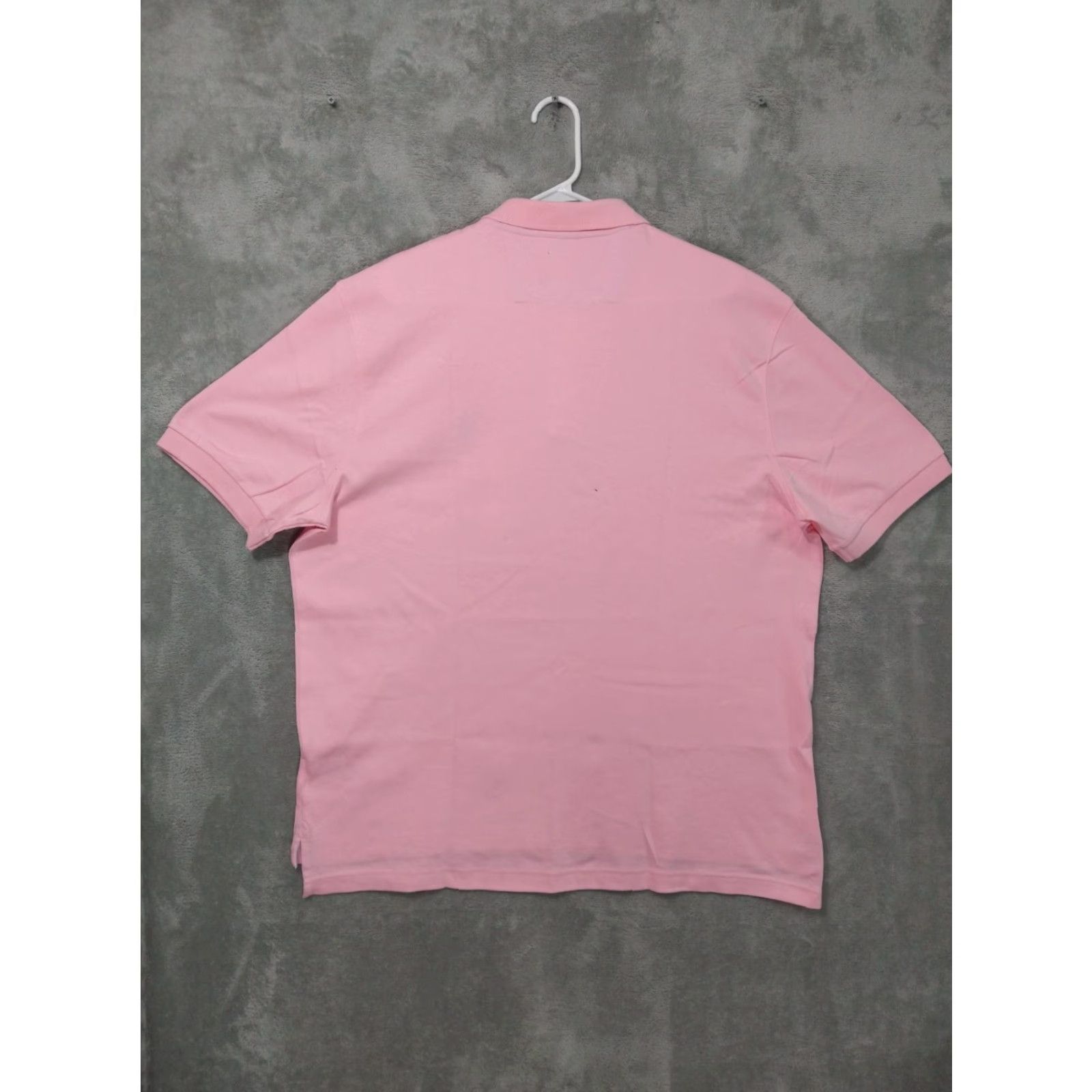 Chaps Chaps Polo Shirt Mens XL Pink Short Sleeve Natural Stretch Cotton Casual Preppy Golf Walking Size US XL / EU 56 / 4 - 2 Thumbnail