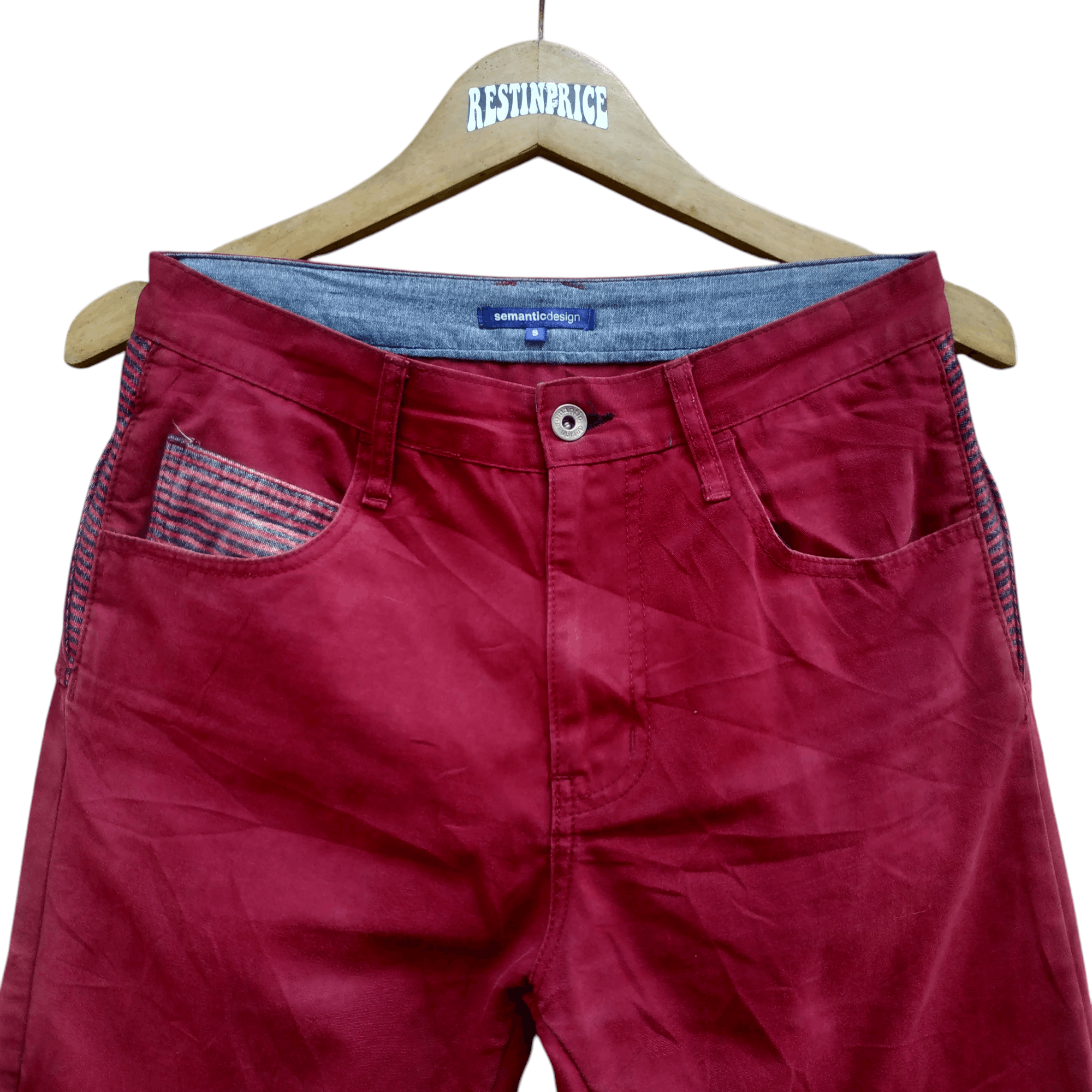 semanticdesign Semanticdesign Burgundy Utility Trouser Size US 30 / EU 46 - 2 Thumbnail