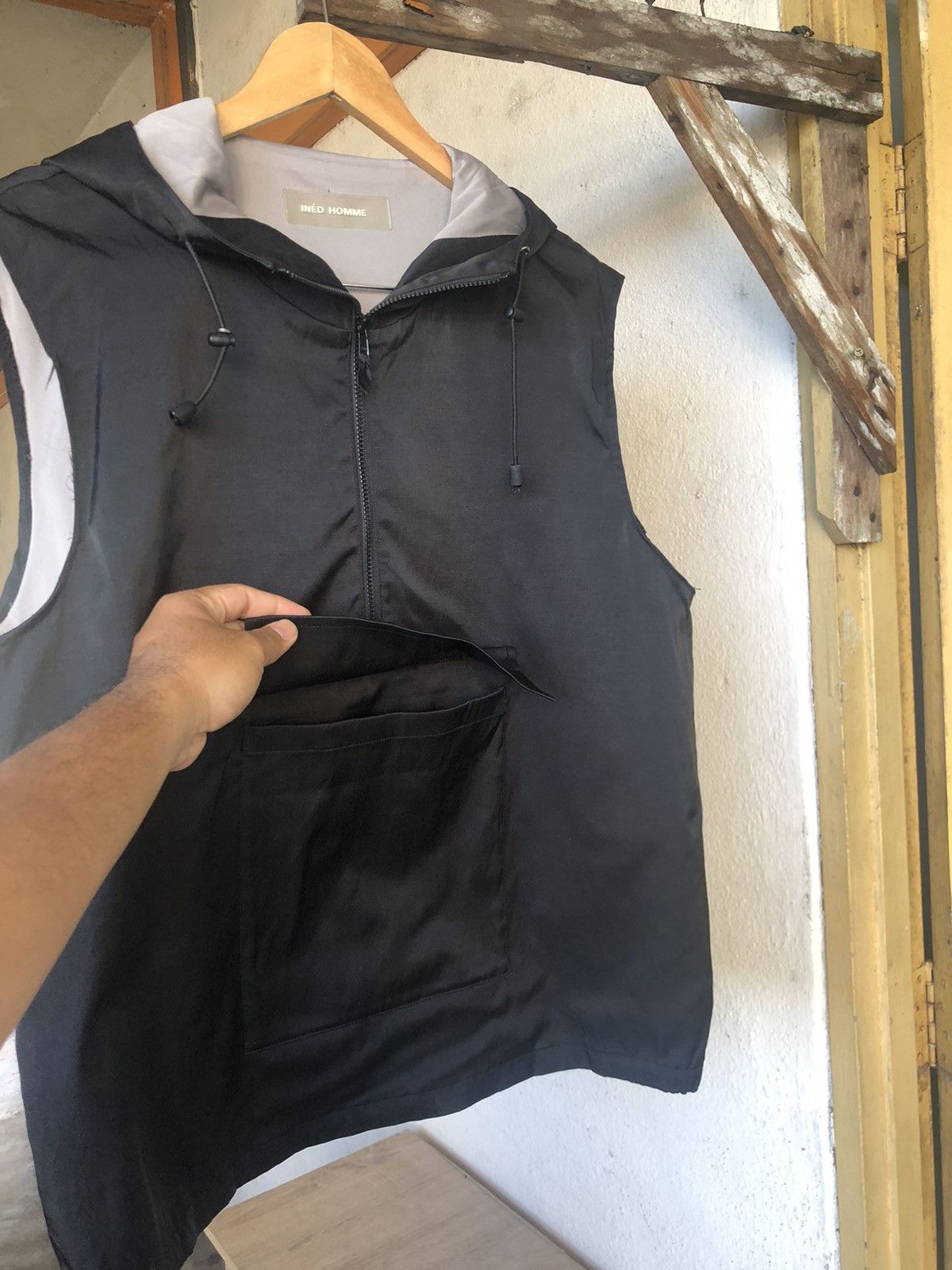 Yohji Yamamoto Rare❗️Ined Homme by Yohji Yamamoto Pocket Vest Size US L / EU 52-54 / 3 - 11 Thumbnail