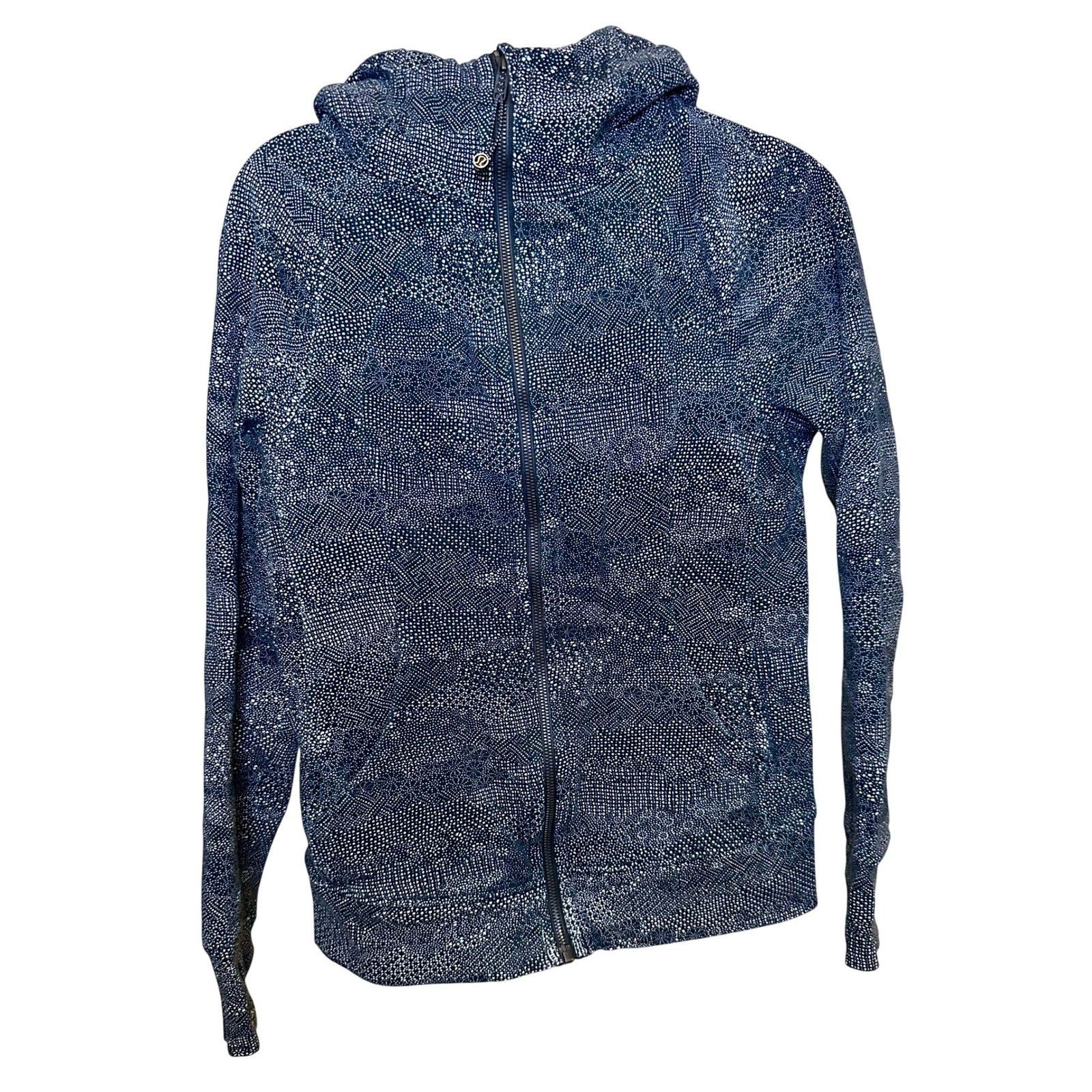 Lululemon Lululemon Scuba Hoodie – Meisai White Black (Sz 6) Size M / US 6-8 / IT 42-44 - 1 Thumbnail