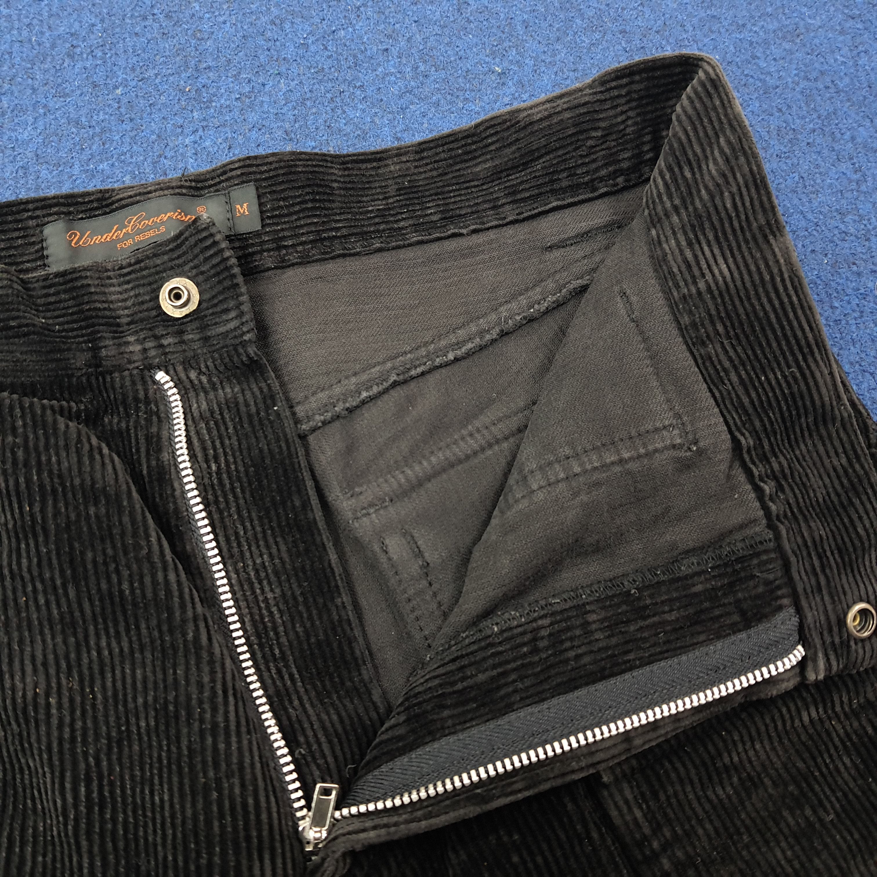 Undercover Vintage UnderCoverism Distressed Corduroy Pants C265N17 Size US 30 / EU 46 - 7 Thumbnail