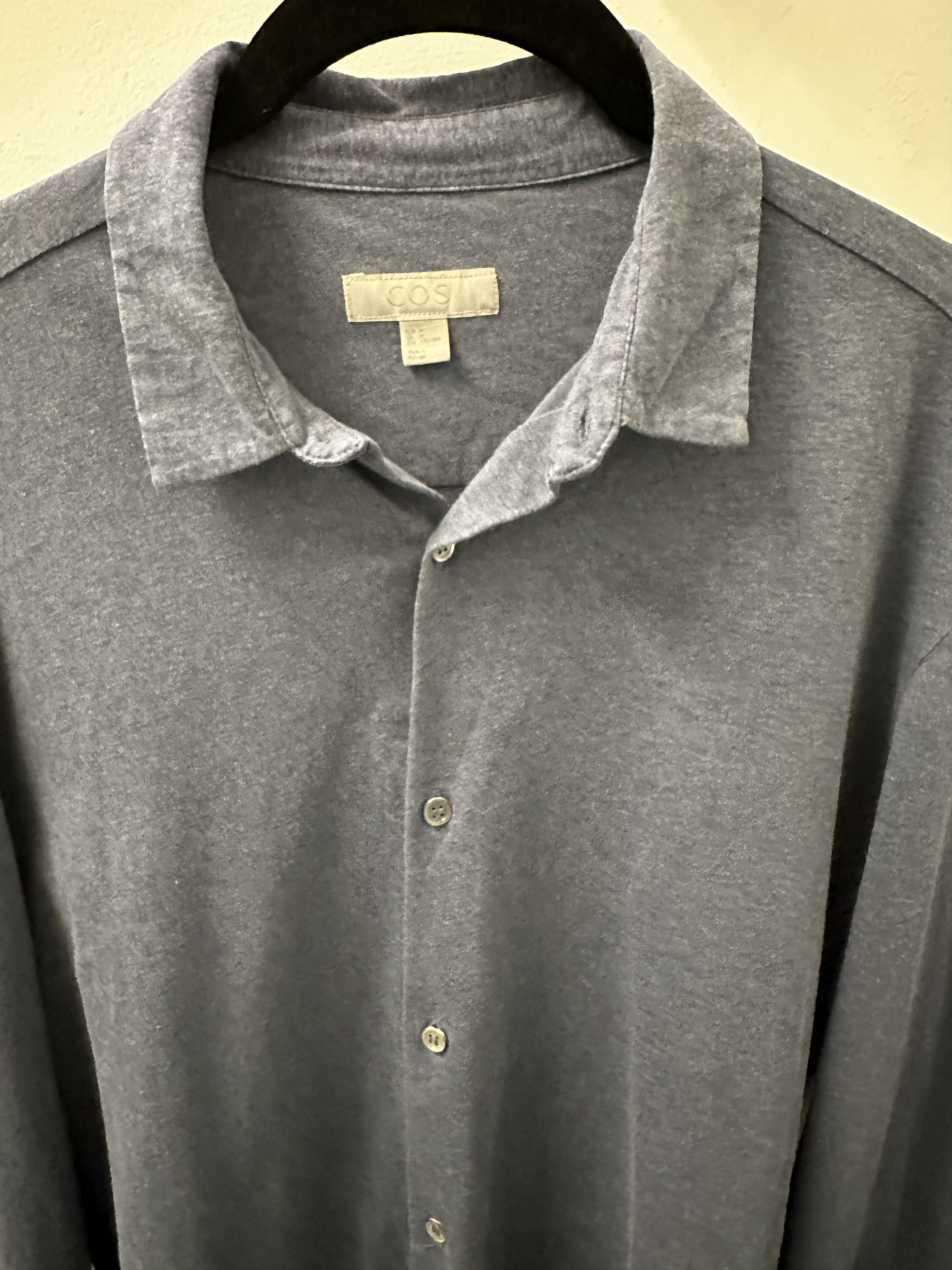Cos Modern Dark Navy Button-up Shirt Size US M / EU 48-50 / 2 - 4 Thumbnail