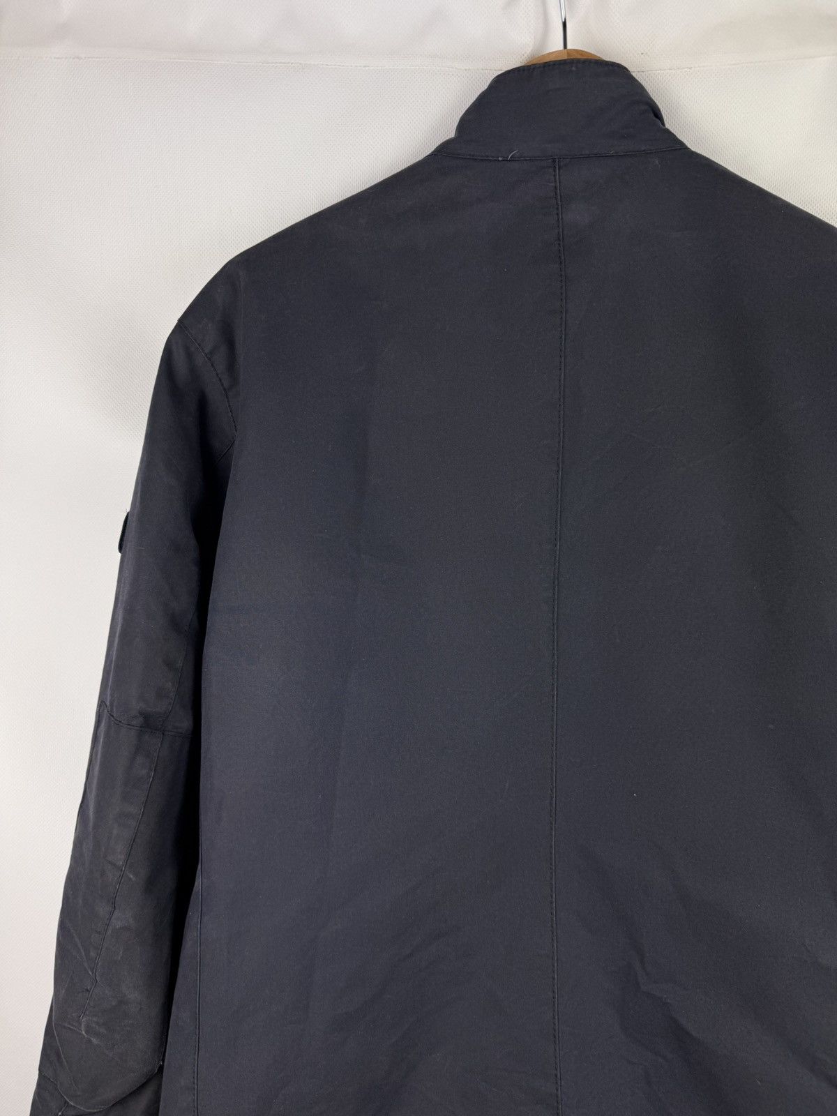 Barbour Barbour International Duke Multipocket Waxed Cotton Jacket Size US XL / EU 56 / 4 - 17 Thumbnail