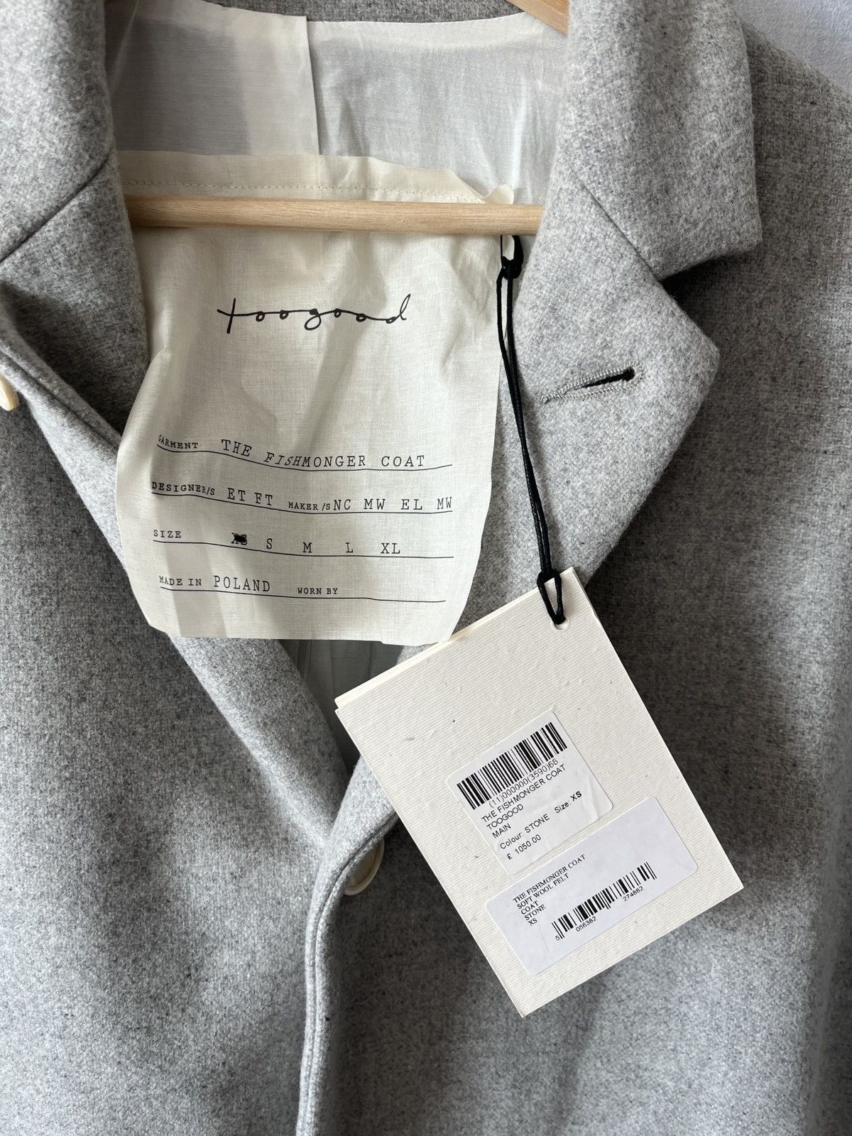 Toogood Toogood fishmonger wool coat Size XS / US 0-2 / IT 36-38 - 6 Thumbnail