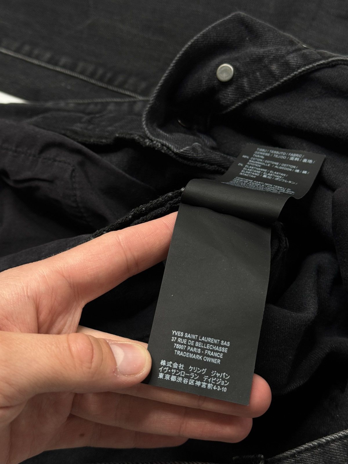 Saint Laurent Paris Saint Laurent Paris SLP D20 jeans m/st - mw rare hedi luxury Size US 32 / EU 48 - 8 Thumbnail