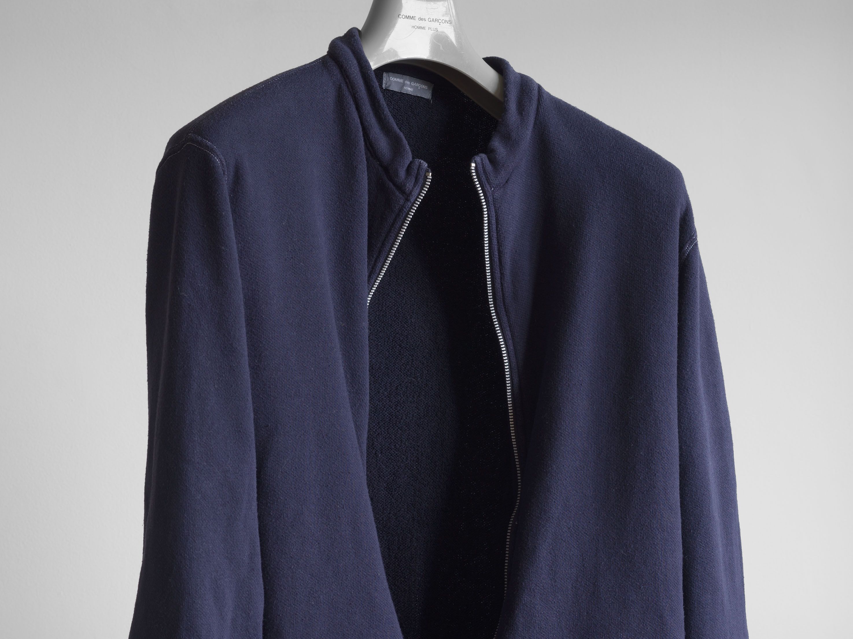 Comme des Garcons Homme AD1999 COMME des GARÇONS HOMME OVERDYED ZIP SWEATSHIRT Size US M / EU 48-50 / 2 - 1 Thumbnail
