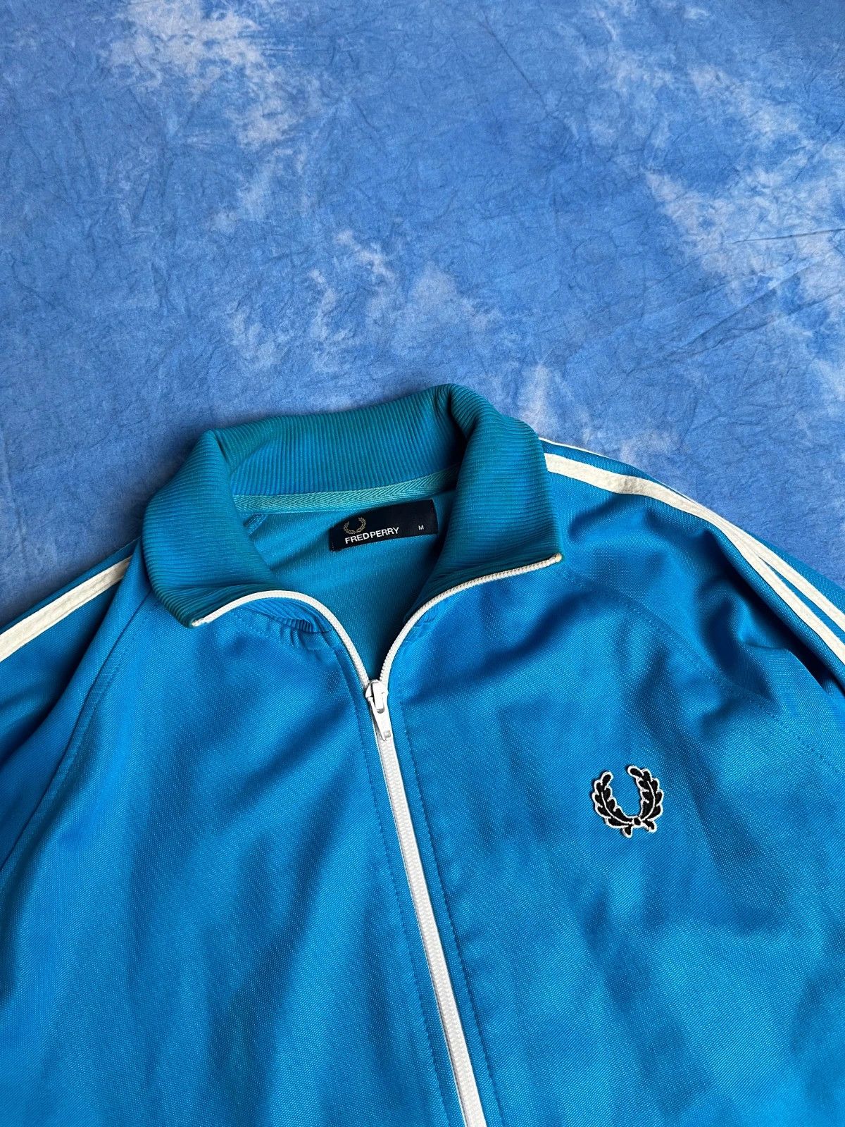Fred Perry Vintage 00s Fred Perry Blue Tracksuit Casual Portugal y2k Size US M / EU 48-50 / 2 - 4 Thumbnail