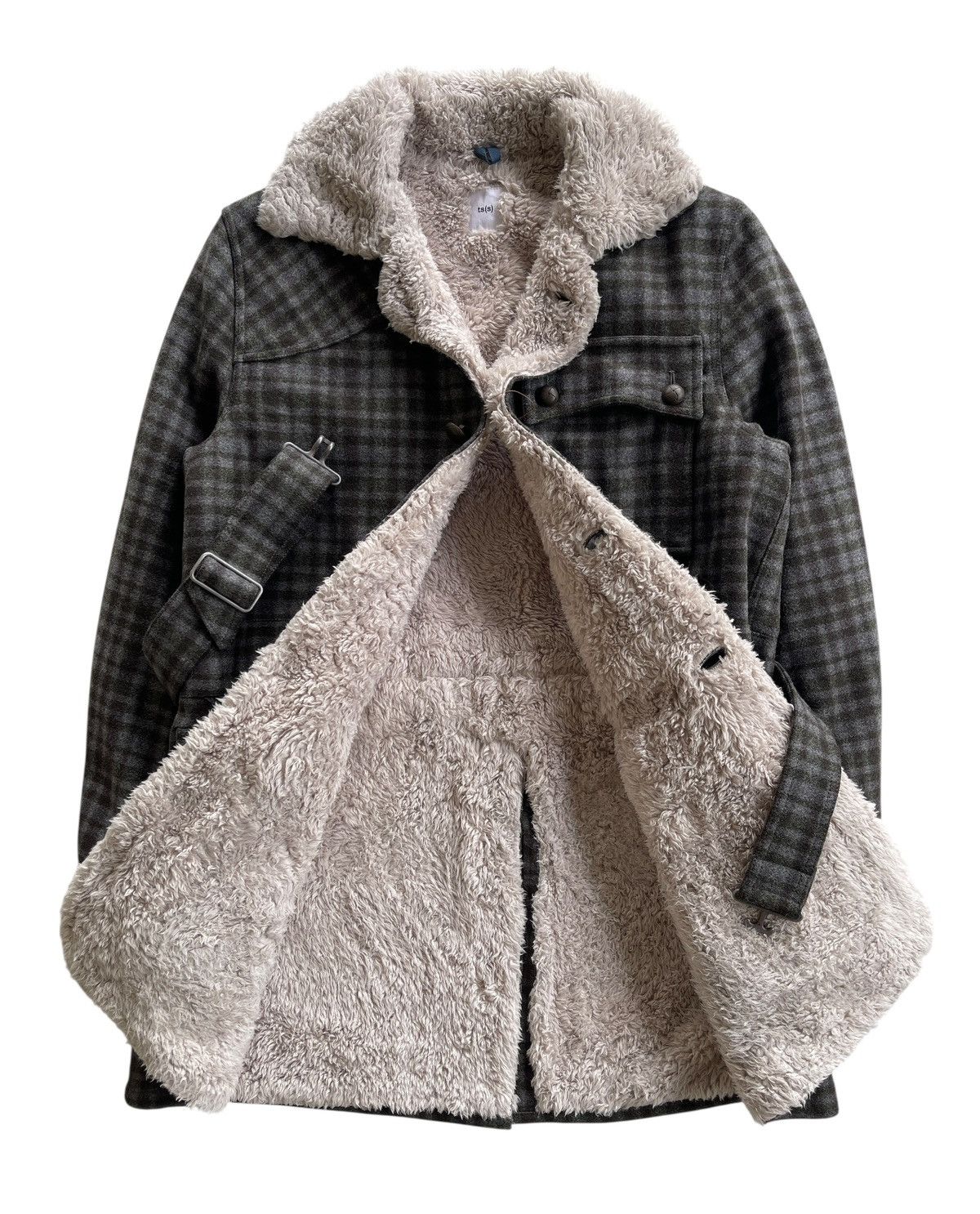 Ts(S) Ts(S) Wool Tartan Sherpa Heavy Coat Size US S / EU 44-46 / 1 - 3 Thumbnail