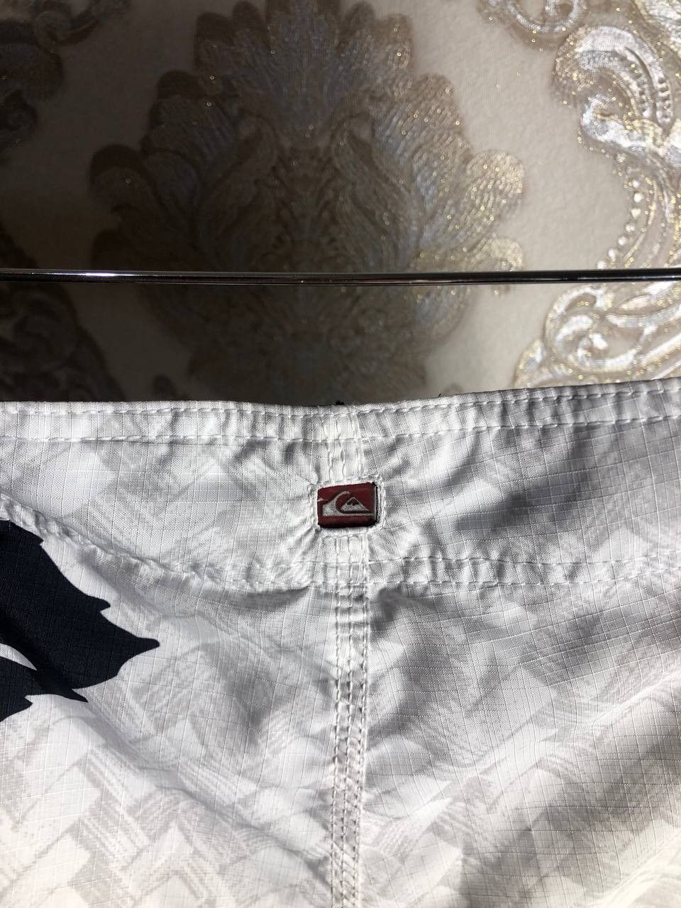 Quiksilver VINTAGE QUIKSILVER FLOWER DESIGNER SURF SHORTS Y2K 90s Size US 32 / EU 48 - 7 Thumbnail