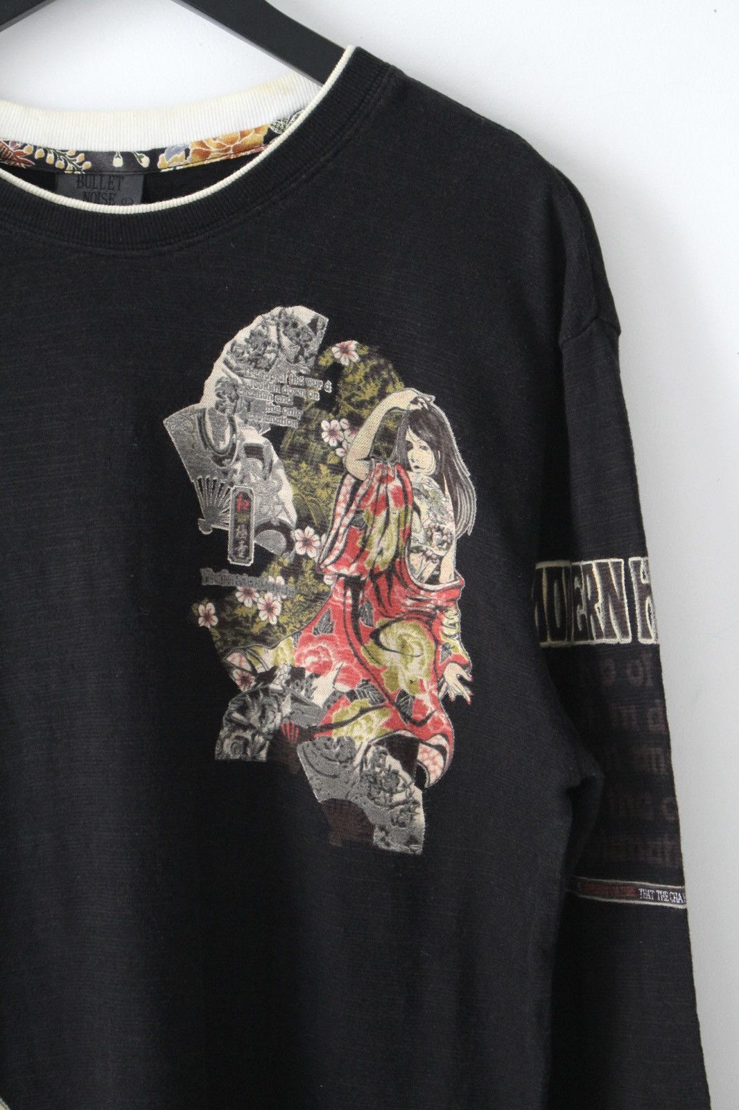 Bullet Noise 2000S BULLET NOISE MODERN HARMONY GRAPHIC LONG SLEEVE TEE Size US M / EU 48-50 / 2 - 5 Thumbnail