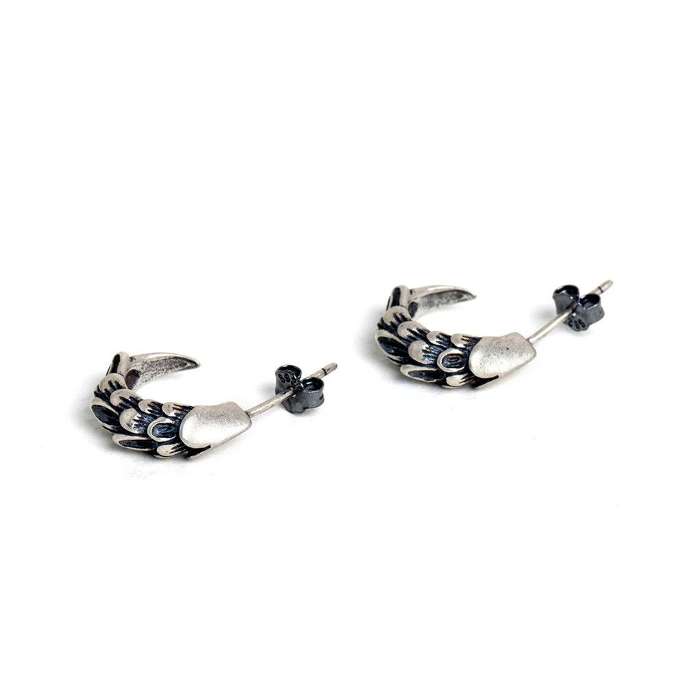 Jewelry Vibe Earrings One Pairs Chrome Jewelry Size ONE SIZE - 5 Thumbnail