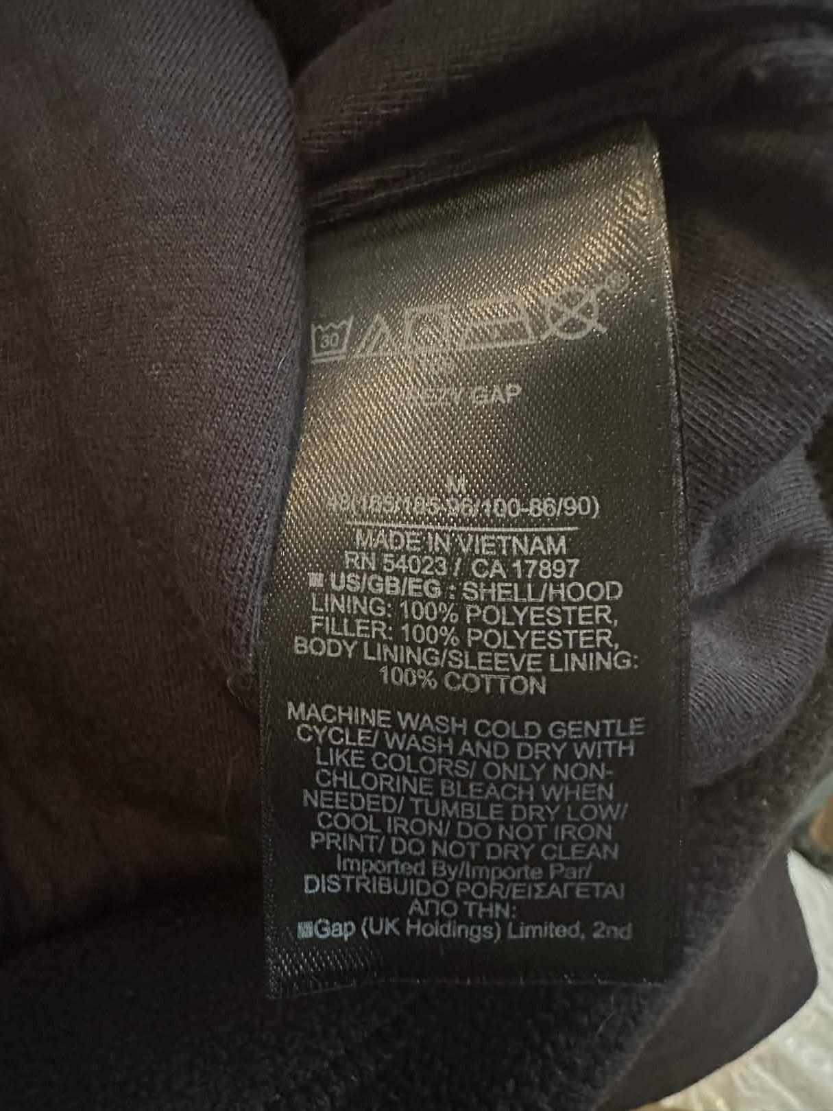 Balenciaga × Gap × Yeezy POLAR FLEECE PADDED HOODIE Size US M / EU 48-50 / 2 - 3 Thumbnail