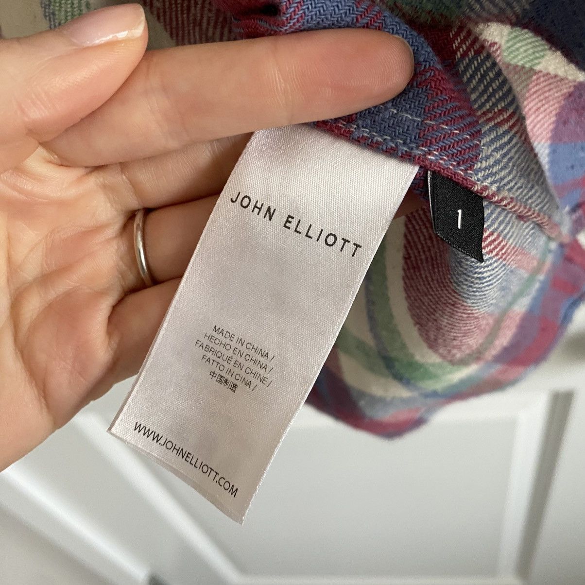 John Elliott John Elliott Sly Cotton Straight Hem Shirt Size US S / EU 44-46 / 1 - 6 Thumbnail