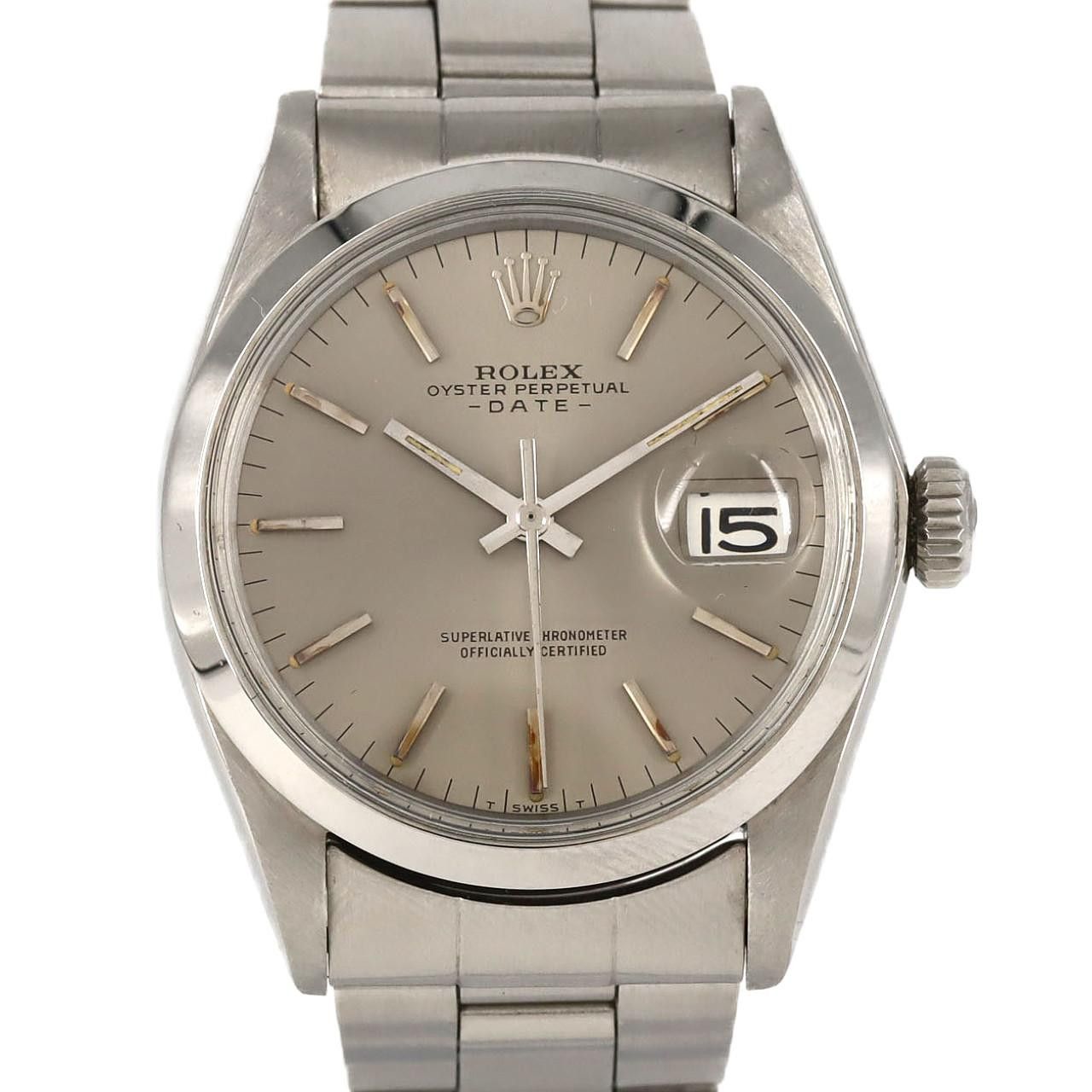 Rolex Rolex Rolex Oyster Perpetual Date Stainless Steel Metal Automatic 1500 DUTY FREE for USA Size ONE SIZE - 1 Thumbnail