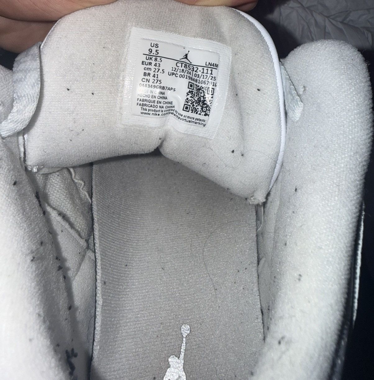 Nike Jordan 3 pure moneys Size US 9.5 / EU 42-43 - 6 Thumbnail