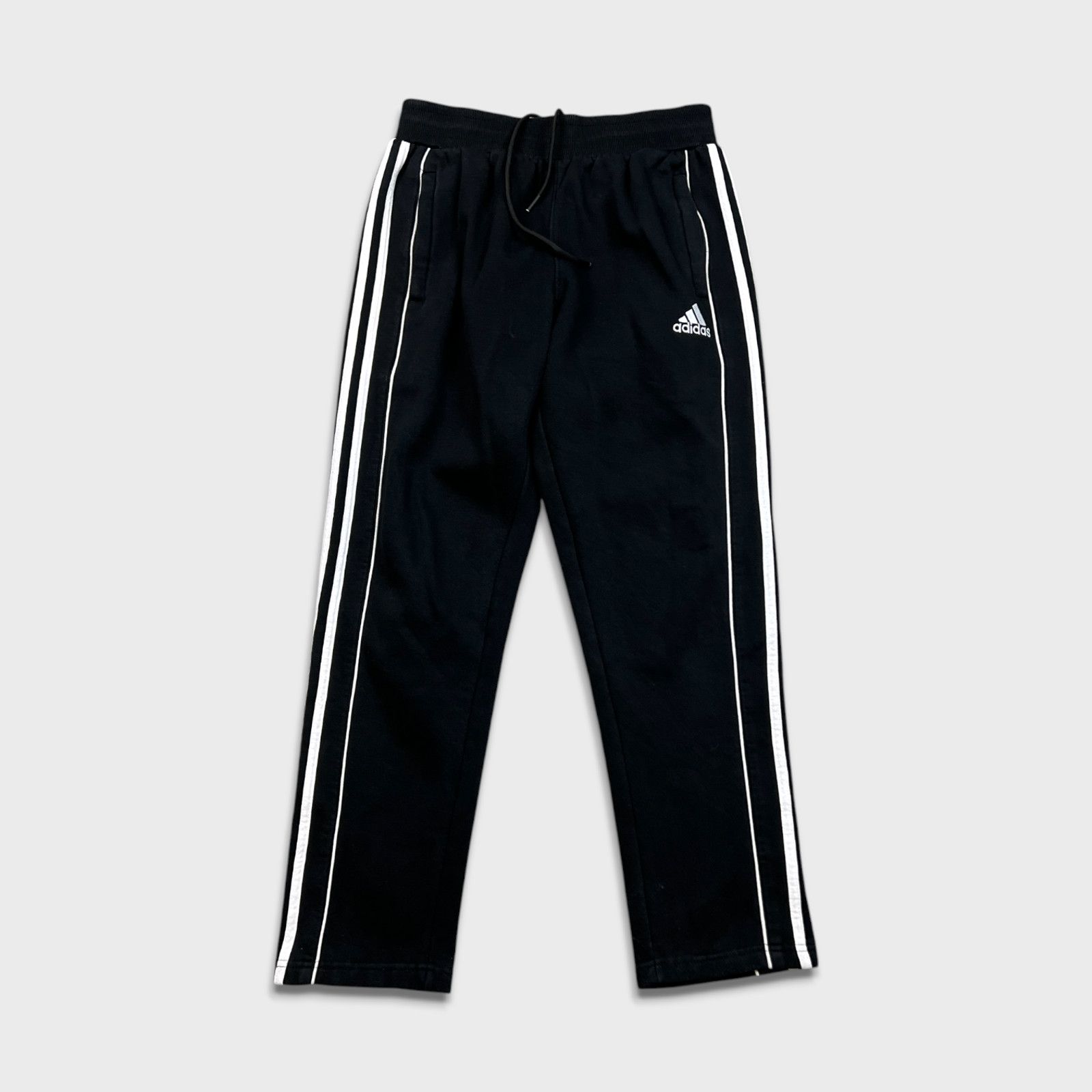 Adidas × Vintage Adidas Sweatpants Essentials Stripes Athletic Fleece Jogger Size US 29 - 1 Thumbnail