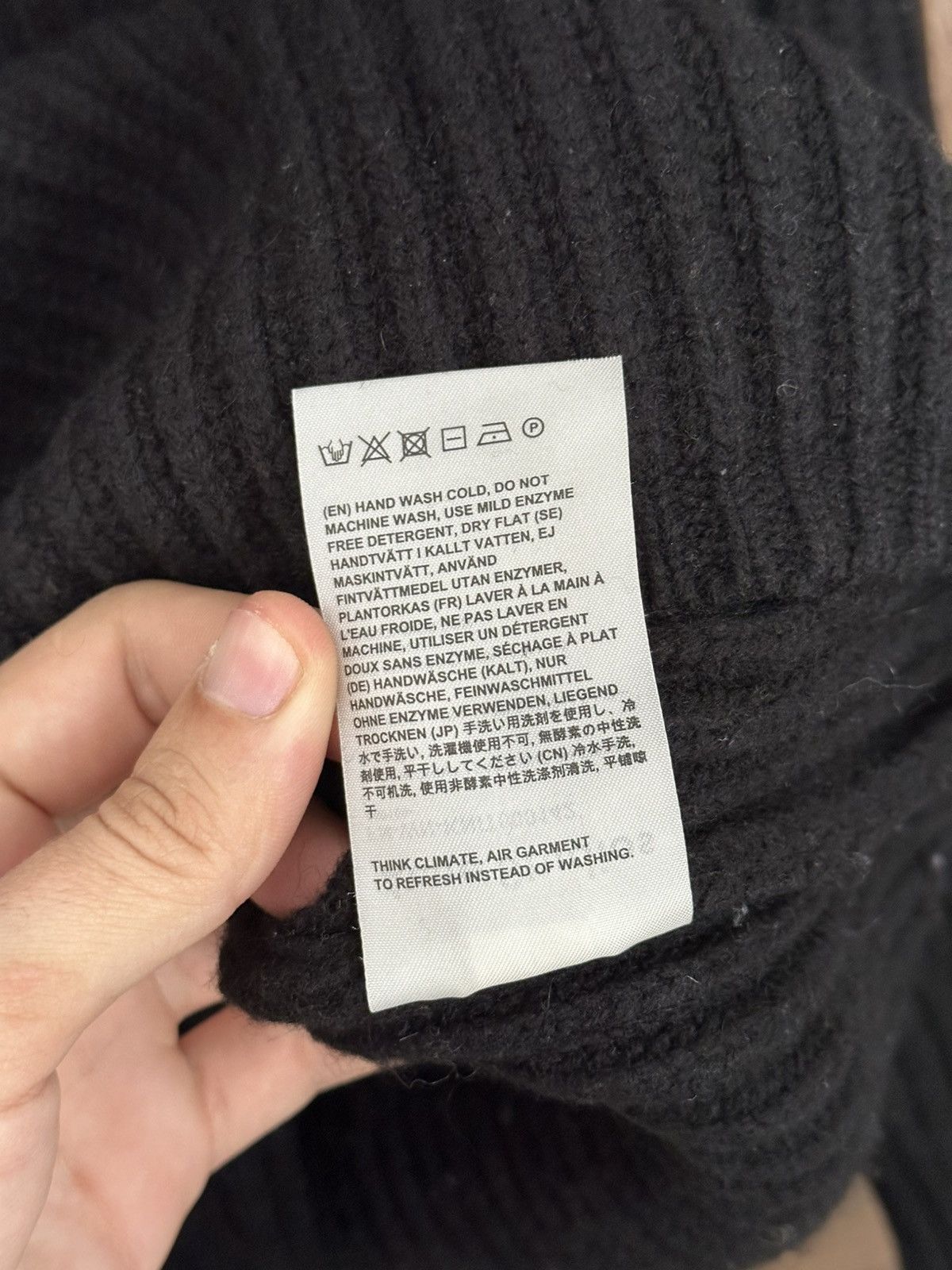 Acne Studios Acne Studios Rib Knit Wool Sweater Pullover Size M / US 6-8 / IT 42-44 - 11 Thumbnail
