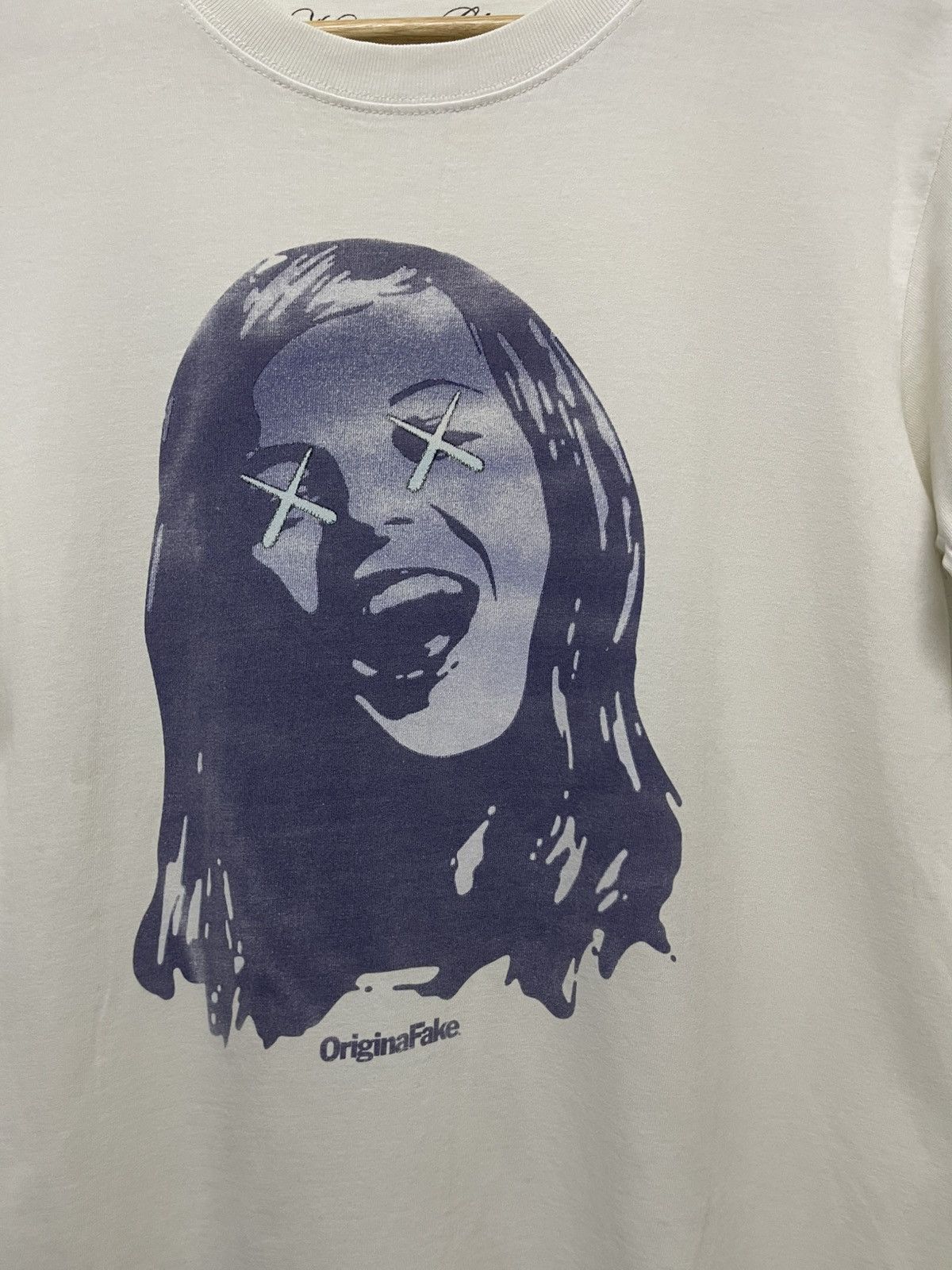 Hysteric Glamour 2000s HYSTERIC GLAMOUR ORIGINAL FAKE KAWS BIG FACE TSHIRT Size US M / EU 48-50 / 2 - 5 Thumbnail