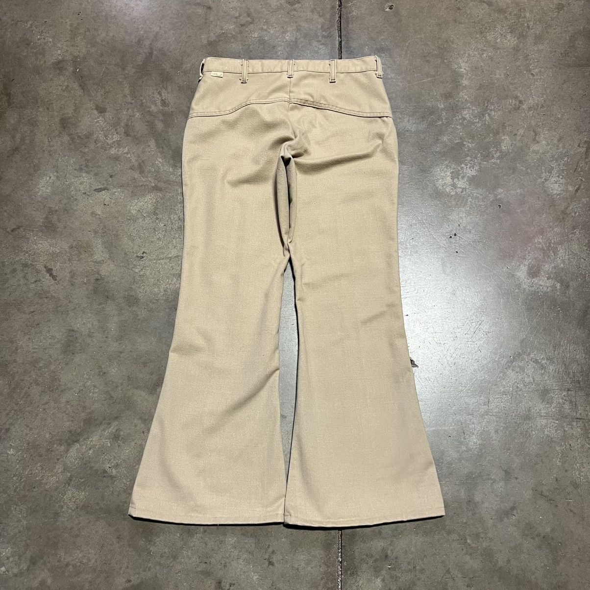 JCPenney Vintage 70s JC Penney Super Denim Flare Bell Bottom Pants Size US 32 / EU 48 - 6 Thumbnail