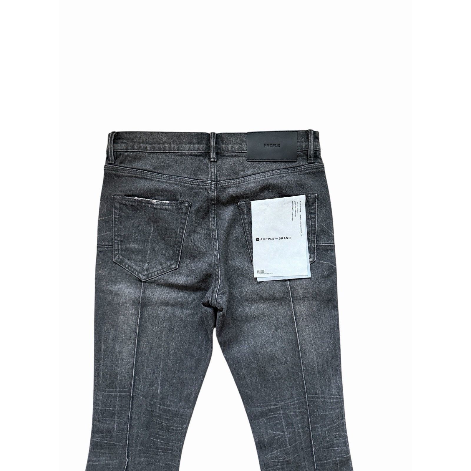 Purple Brand Purple Brand Jeans Men Flare Black P004 Size 30/32 Size US 30 / EU 46 - 3 Thumbnail