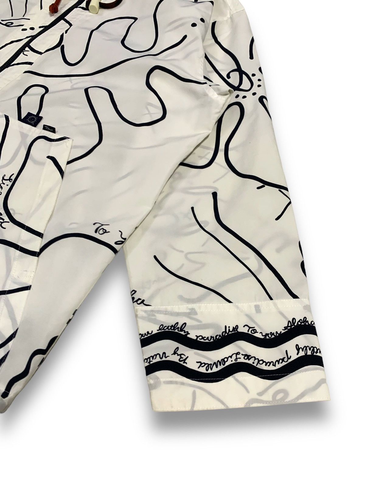 Other Topys France by Natalie S. Full Graphic Art Hooded Jacket Size 3XL / US 20-22 - 13 Thumbnail