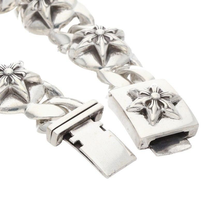 6link Chrome Hearts Star Link id Bracelet