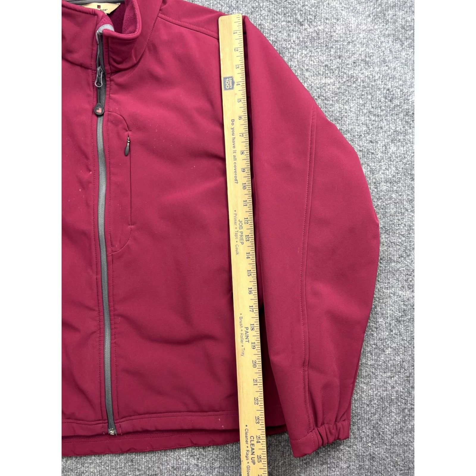 Vintage Woolrich Jacket Womens XL Pink Berry Softshell Full Zip Fleece Lined Outdoor Size XL / US 12-14 / IT 48-50 - 5 Thumbnail