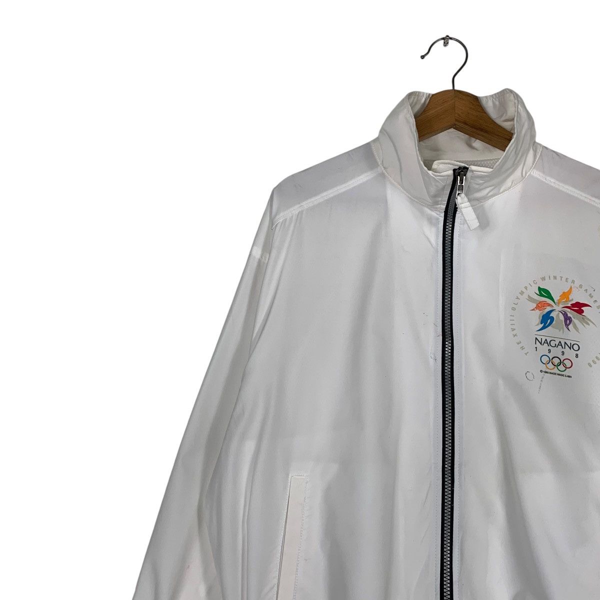 Mizuno Vintage Mizuno Winter Olympic Nagano 1998 Light Jacket Size US L / EU 52-54 / 3 - 6 Thumbnail