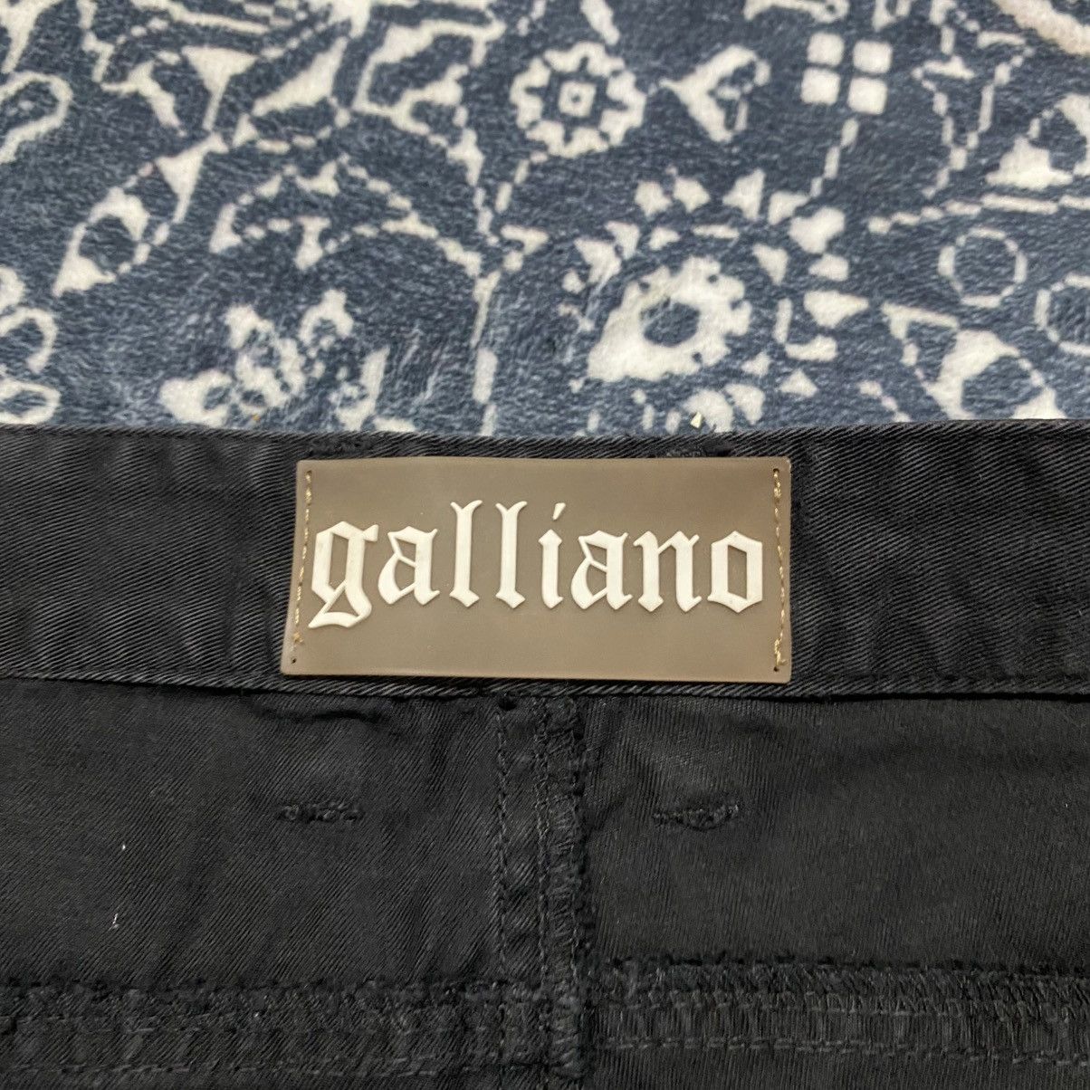 John Galliano John Galliano Black Cargo Pants Size US 34 / EU 50 - 19 Thumbnail
