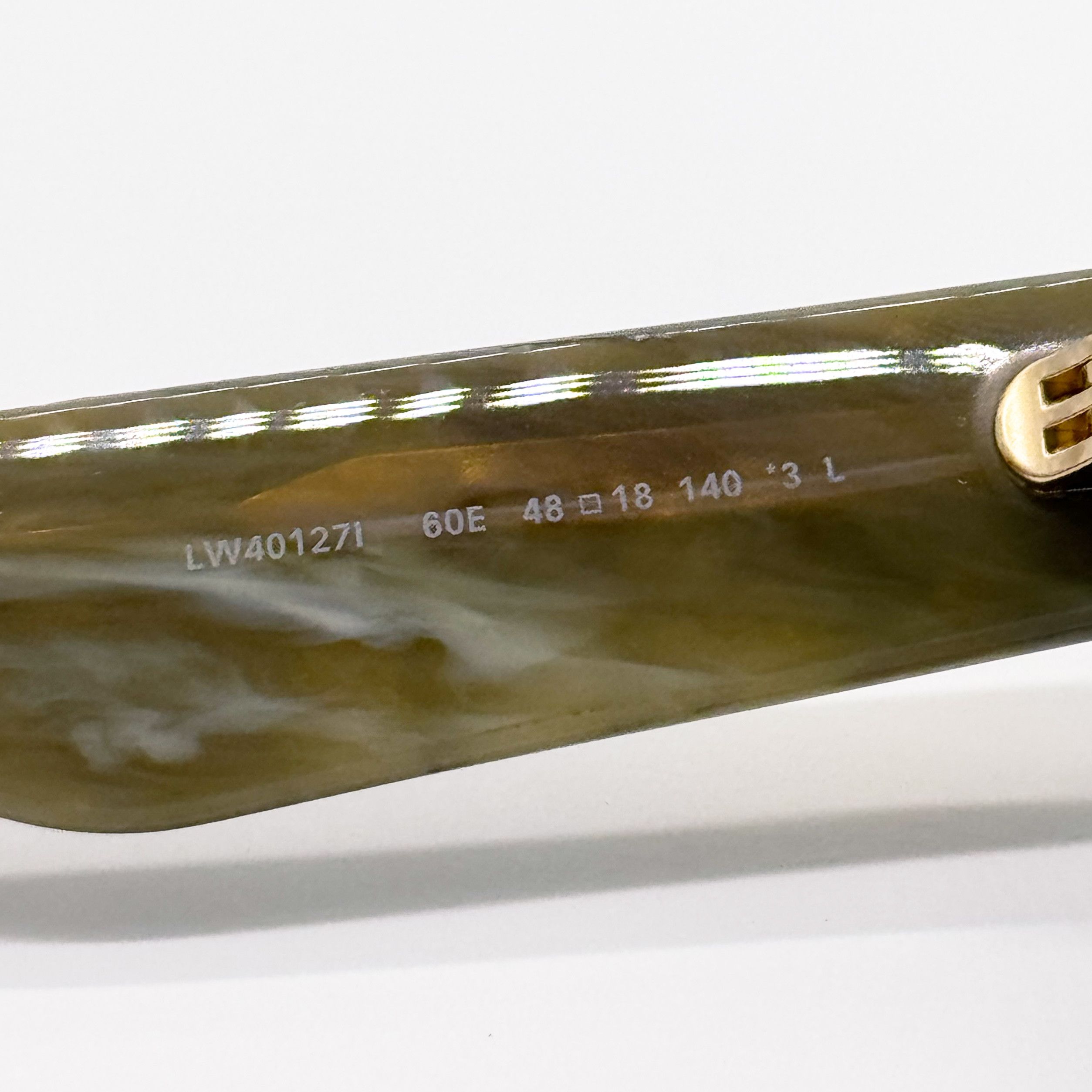 Loewe NEW LOEWE LW40127I 60E GREEN CAT EYE WOMEN SUNGLASSES LOEWE Size ONE SIZE - 8 Thumbnail