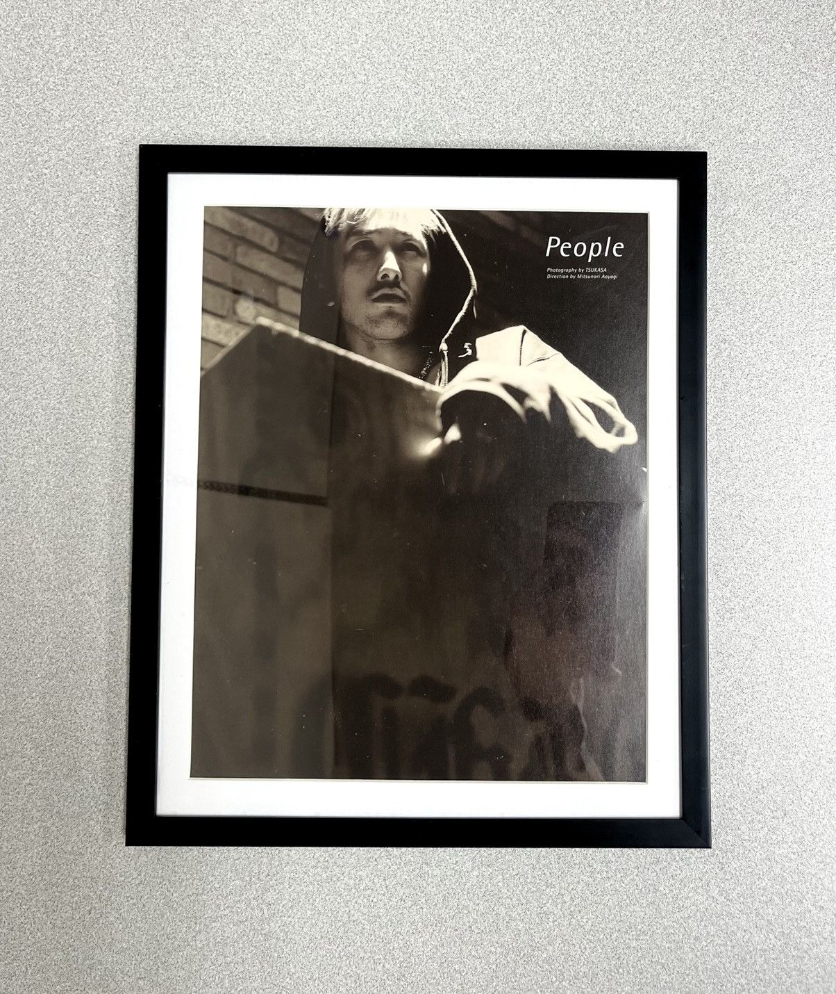 Chrome Hearts × Vintage Chrome Hearts people Framed poster 8x11 magazine cutout Size ONE SIZE - 1 Thumbnail