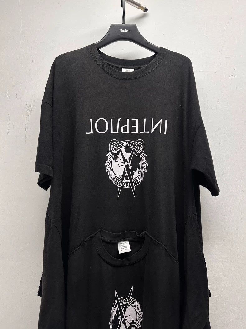 Vetements Vetements 19aw Scissors Patchwork Robe Short Sleeve 2501-Ne Size US S / EU 44-46 / 1 - 2 Thumbnail