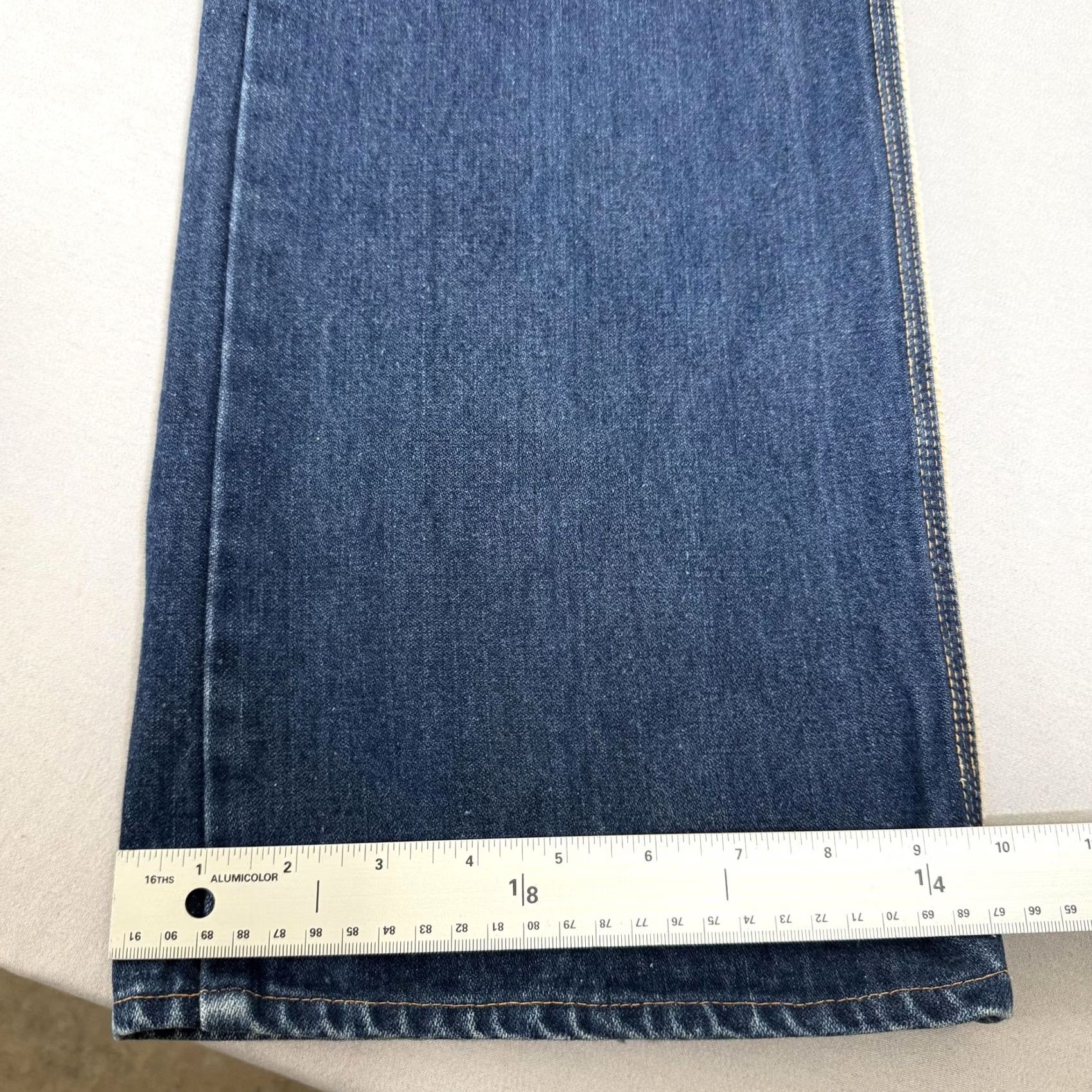 Denime VINTAGE Womens Jeans 13 Blue Bootcut Denim Pants 90s Size 34" / US 12 / IT 48 - 7 Thumbnail