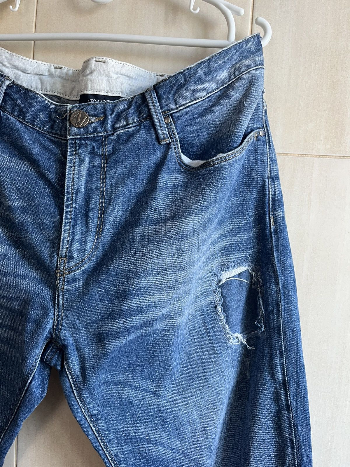 Armani Armani Jeans Pans Mens Size US 32 / EU 48 - 4 Thumbnail