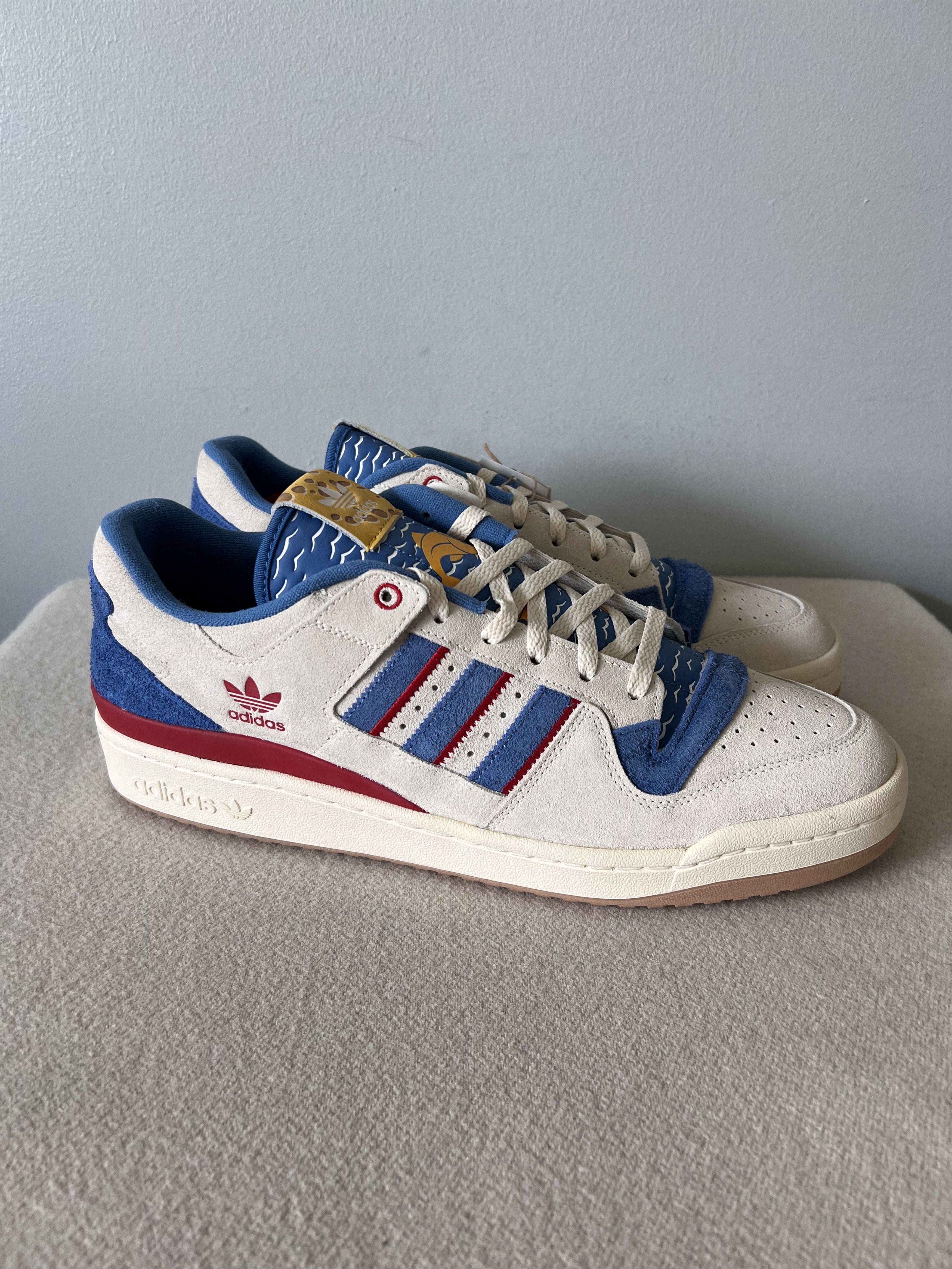 Adidas Adidas Clicks Kicks Fourm Low 414 Day in White Size US 14 / EU 47 - 1 Thumbnail