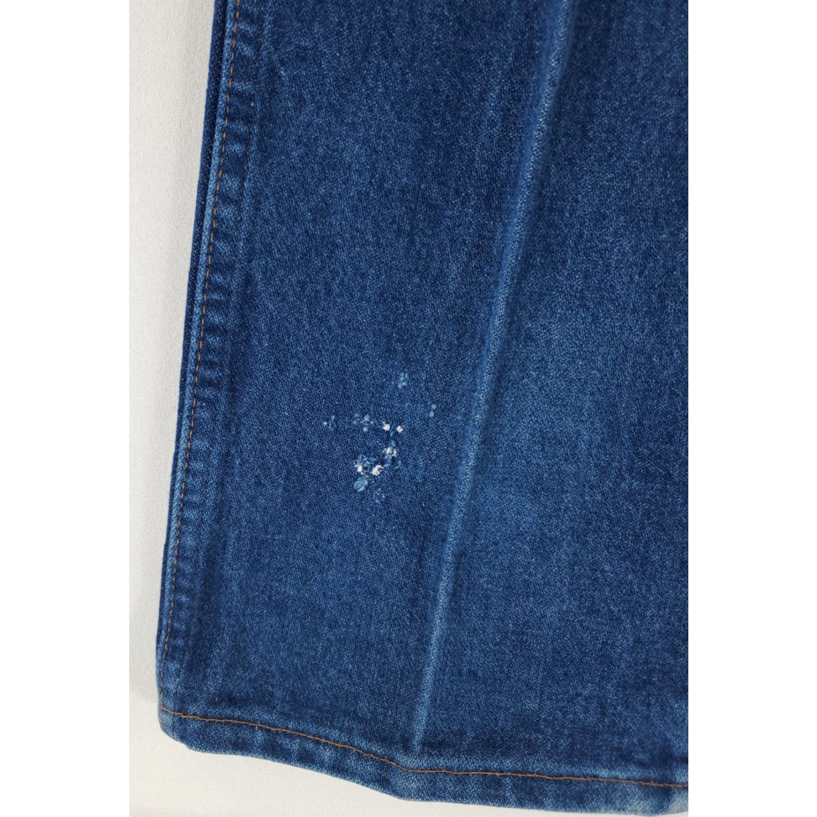 Wrangler VINTAGE Wrangler Jeans Blue VTG 80s 90s 31MWZ Made USA Mens 34x36 33x36 Actual Blue Denim Straight Men 33 36 Size US 33 - 2 Thumbnail