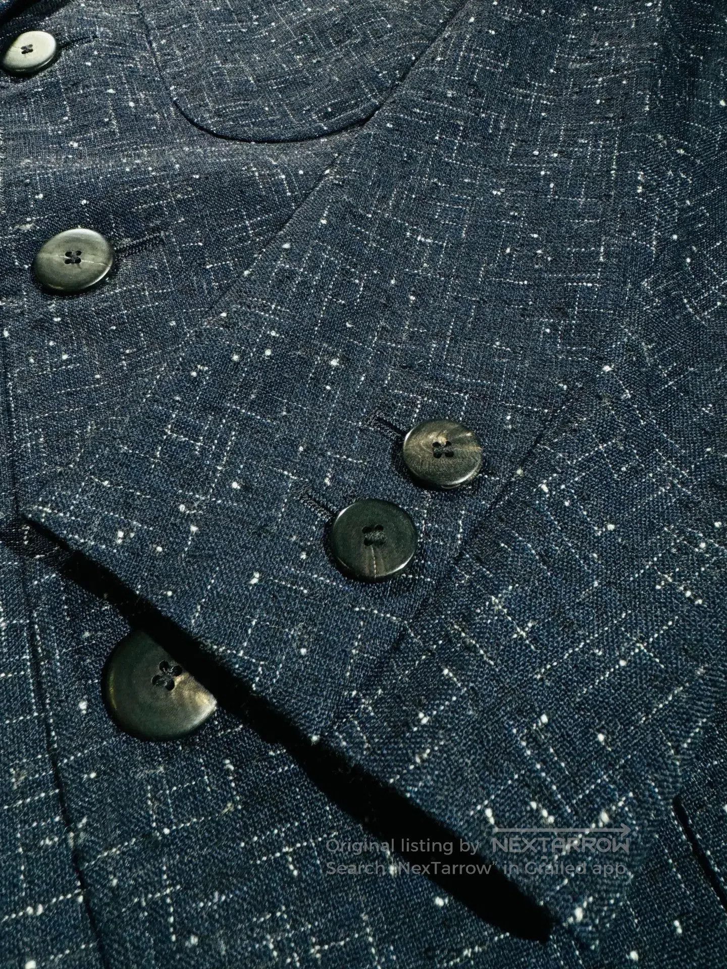 Visvim visvim hopiland blazer in navy wool. Size US M / EU 48-50 / 2 - 5 Thumbnail