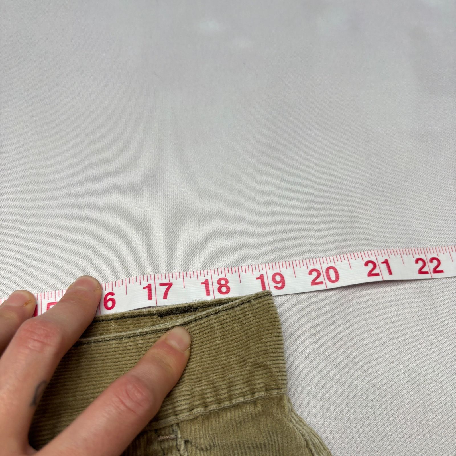 Ocean Pacific × Vintage Vintage Ocean Pacific Corduroy Baggy 9.5" Cargo Shorts 36 Size US 36 / EU 52 - 6 Thumbnail