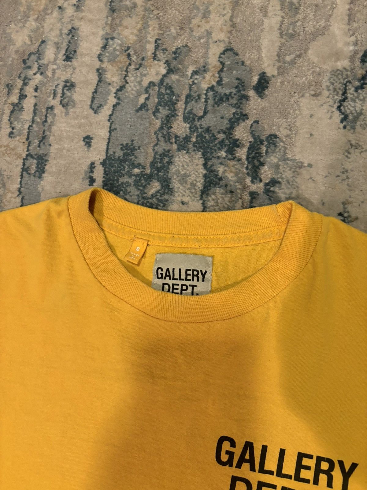 Gallery Dept. Gallery Dept tee Orange/ black Size US S / EU 44-46 / 1 - 5 Thumbnail
