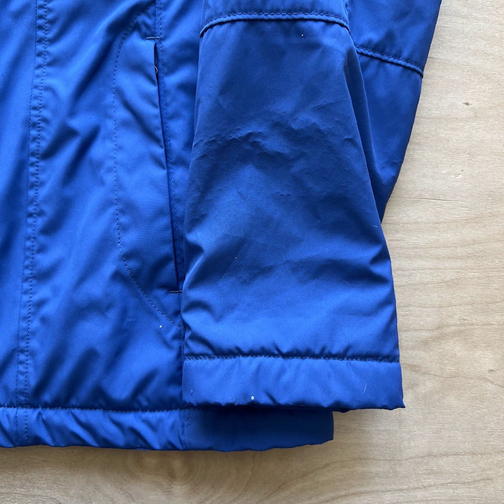 Patagonia Patagonia Synchilla Jacket Women's Small Blue Full Zip Shelled Bomber Outerwear Size S / US 4 / IT 40 - 3 Thumbnail
