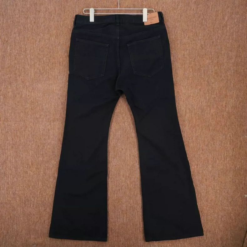 Balenciaga Balenciaga size S Black Flared Denim Long Pants Size/S Size 22" - 2 Thumbnail