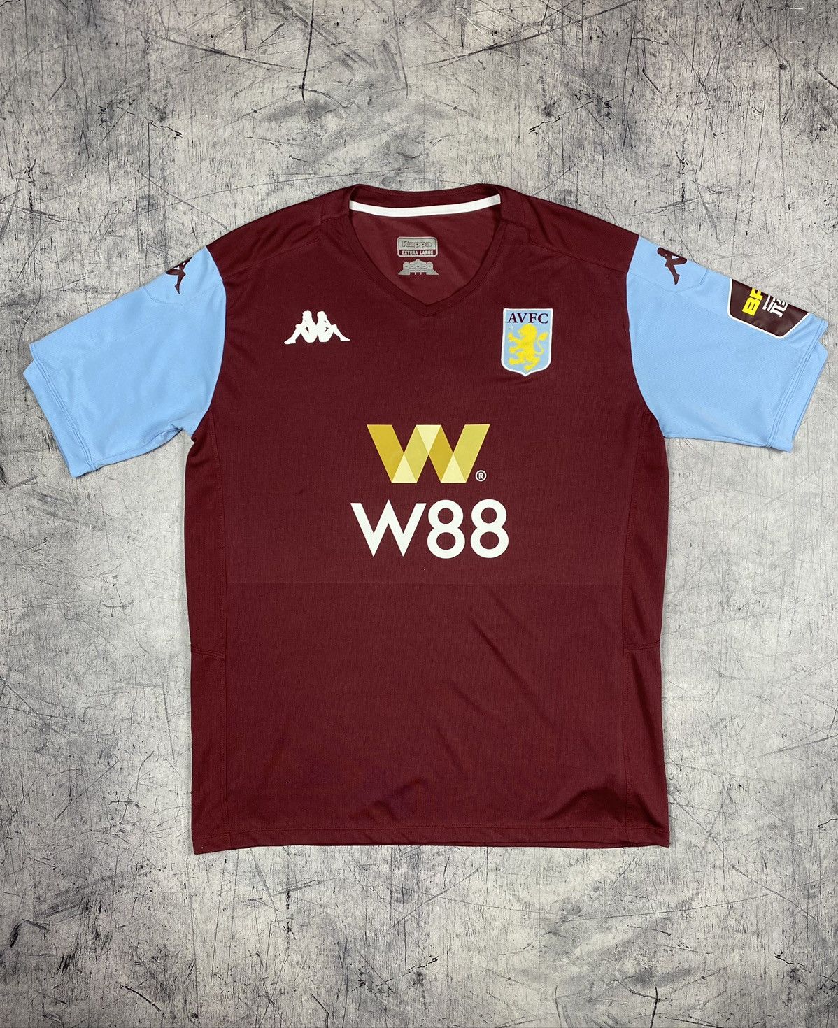 Kappa Kappa Aston Villa Soccer Jersey Size US L / EU 52-54 / 3 - 2 Thumbnail