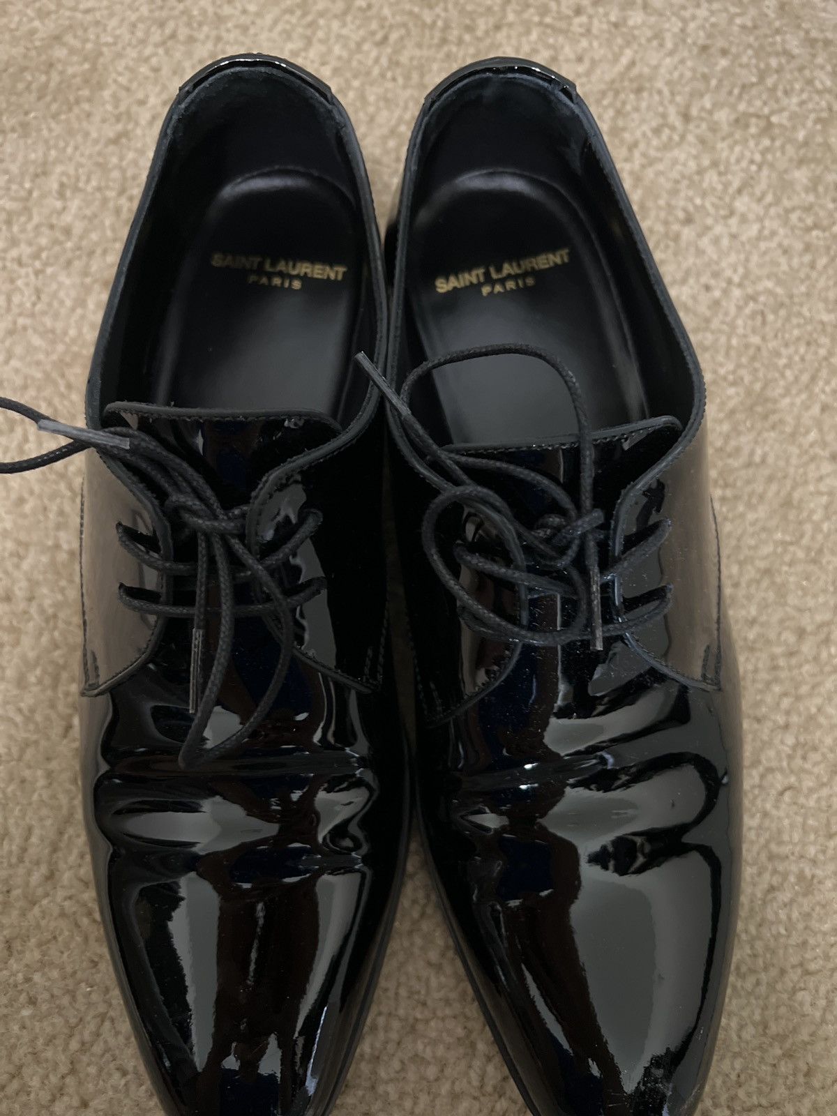 Saint Laurent Paris Saint Laurent patent leather shoes Size US 8 / IT 38 - 3 Thumbnail
