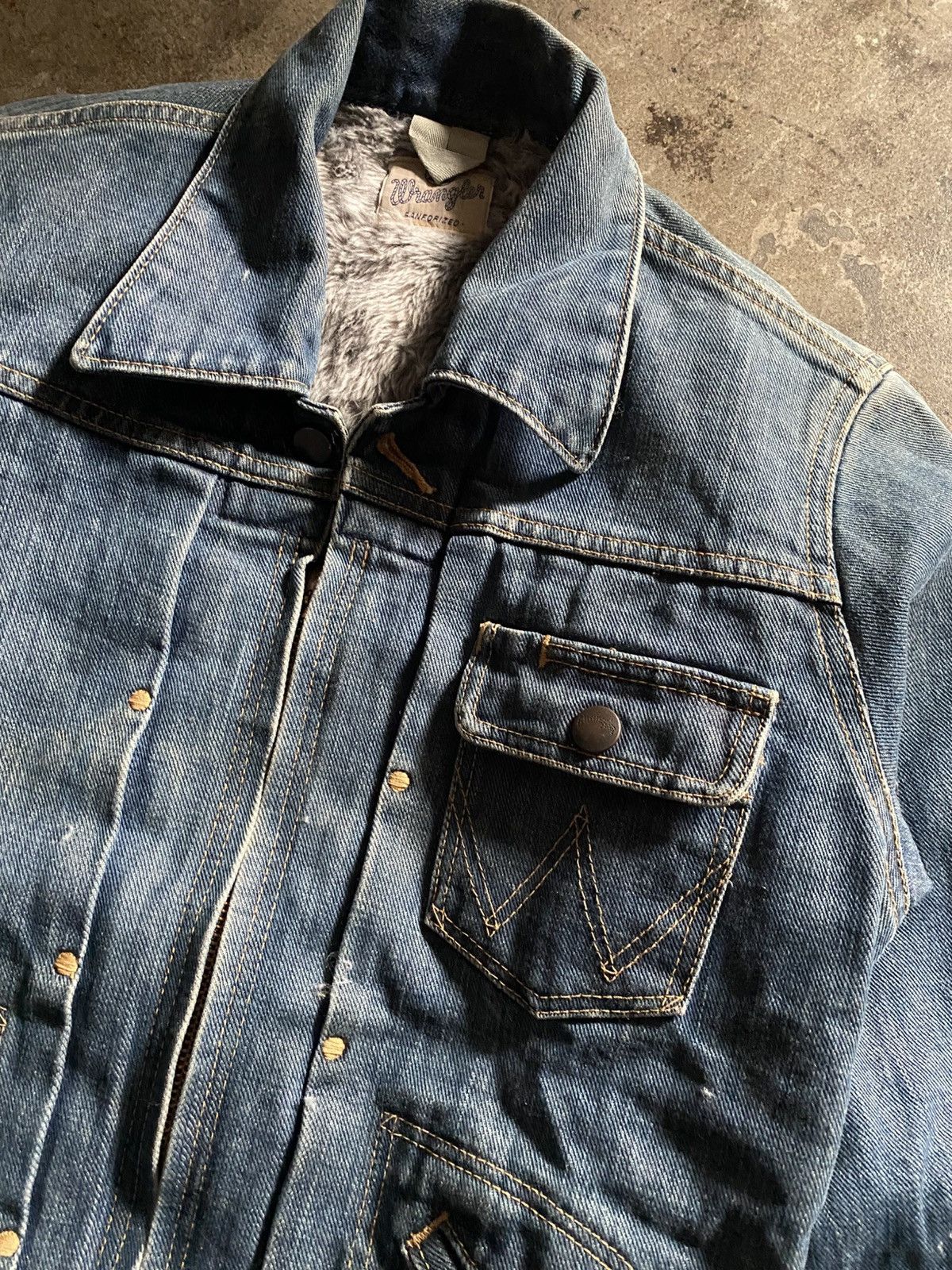 ADAM ET ROPE × Wrangler Wrangler sherpa denim jacket Size XS / US 0-2 / IT 36-38 - 2 Thumbnail