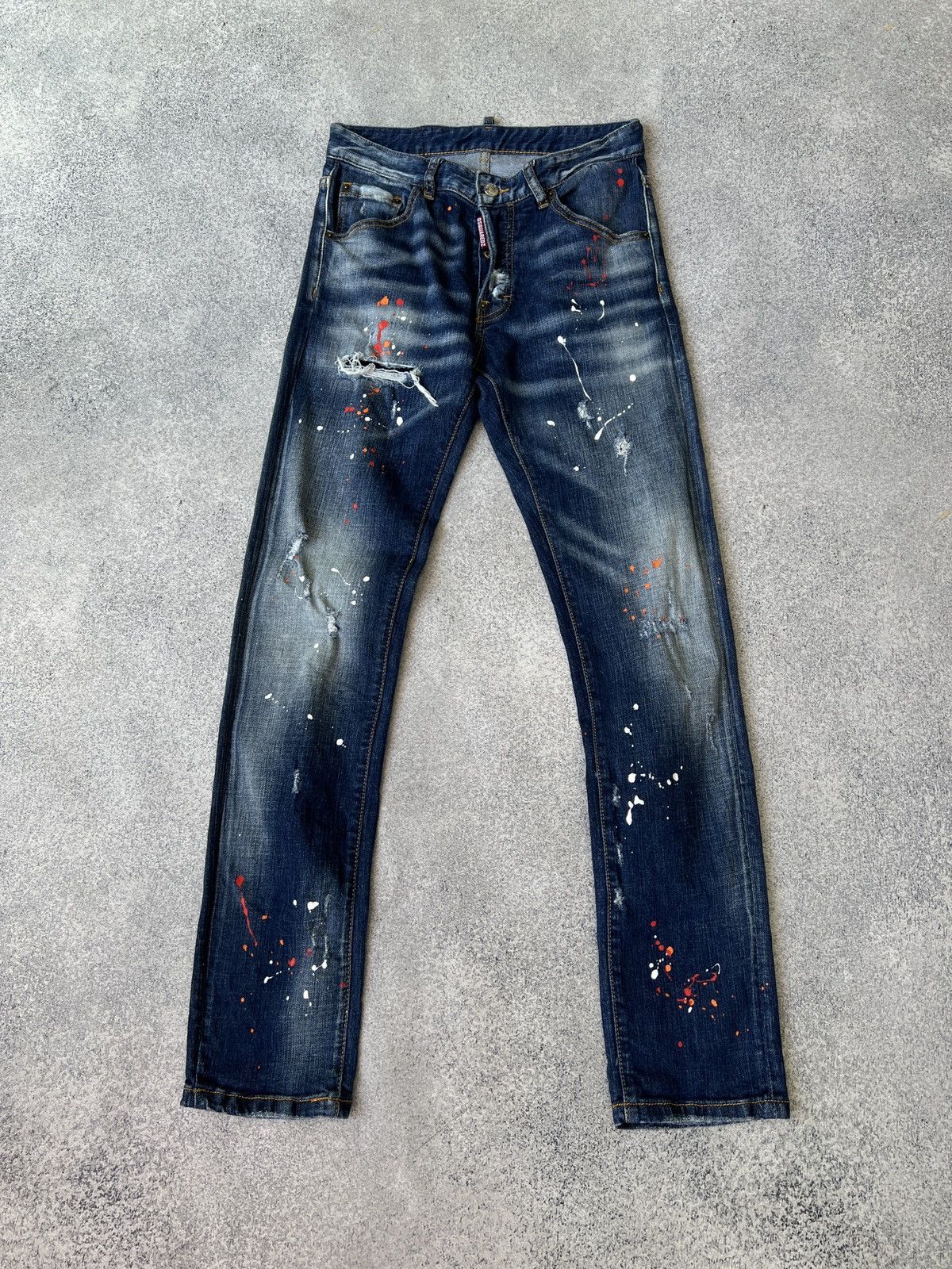 Dsquared2 × Vintage Vintage Dsquared2 Luxury skinny Jeans 44 size ( IT) Size US 32 / EU 48 - 3 Thumbnail
